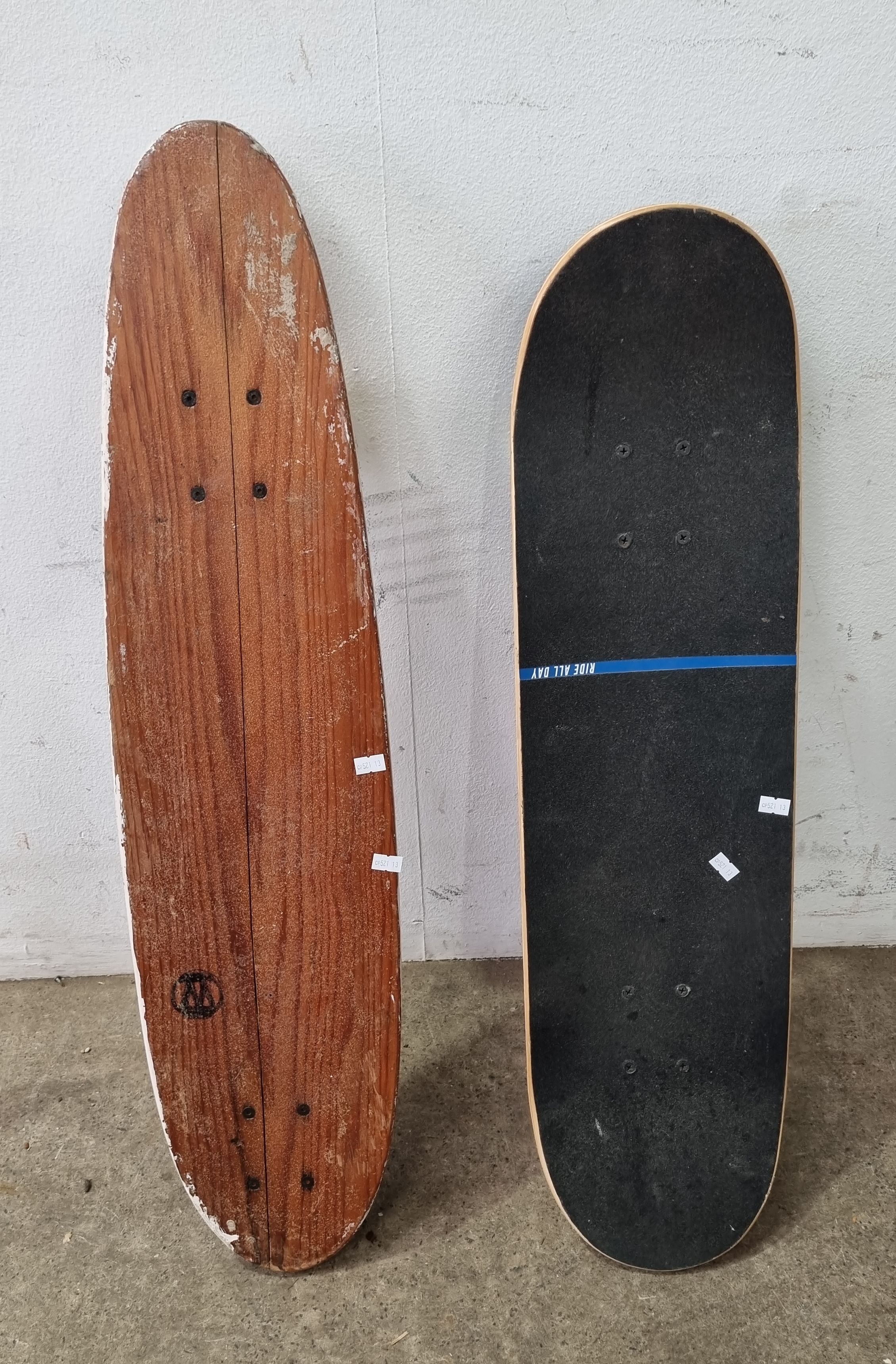 TWO SKATEBOARDS