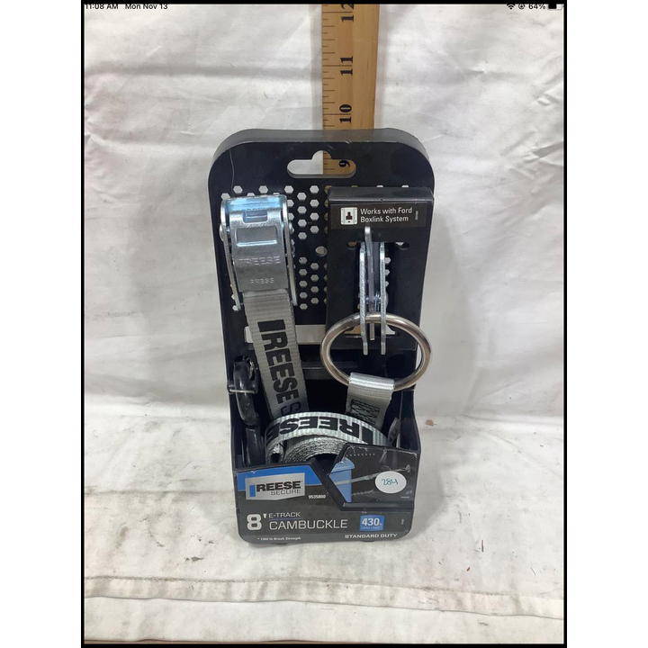 Reese Secure 8' E-Track Cambuckie w/ 430lb Load Limit