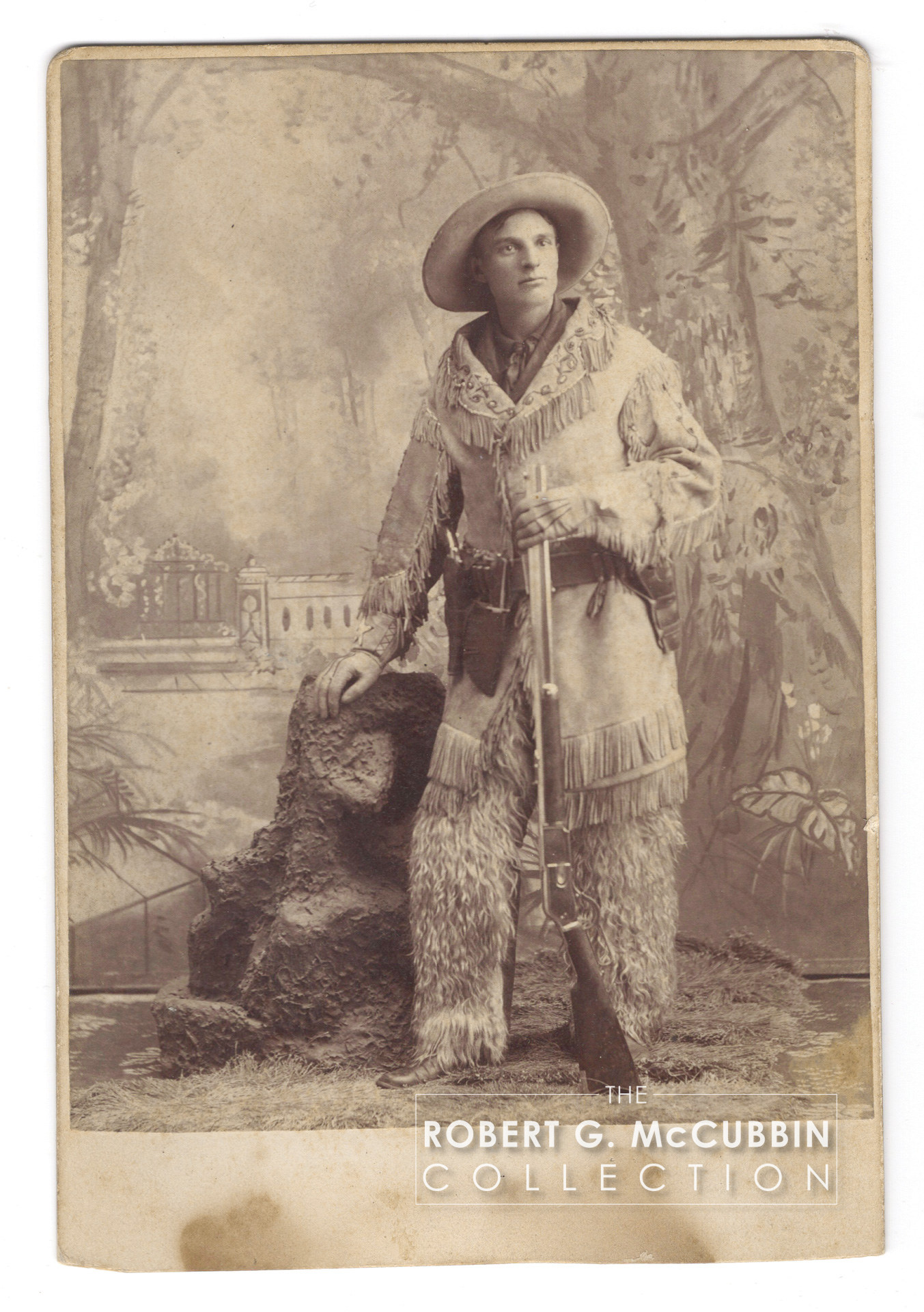 Two Cabinet Cards of Texas Rangers — Old West Events