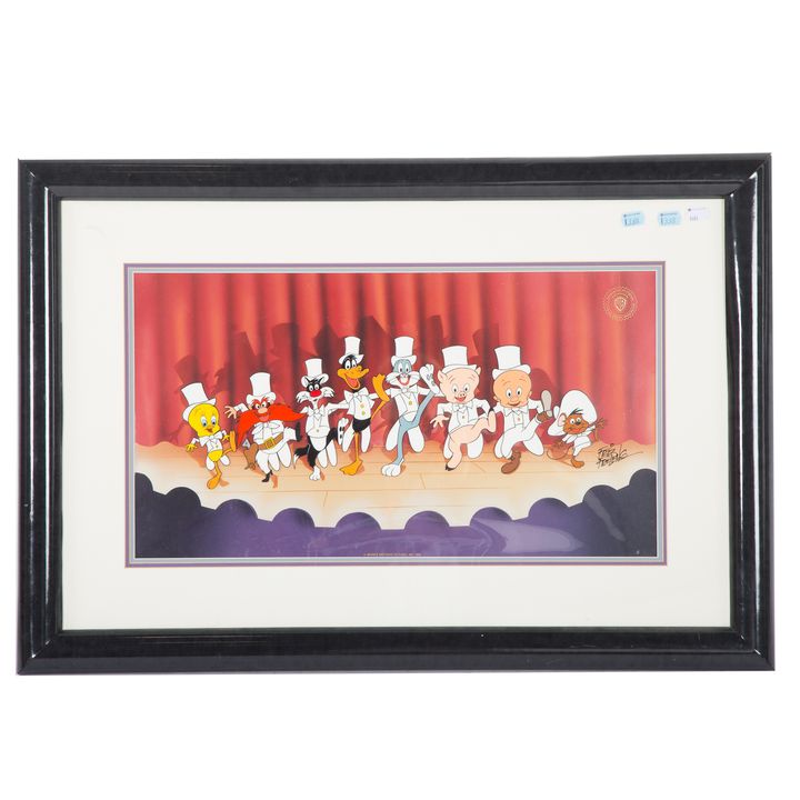 Warner Bros. "Chorus Line" sericel by Friz Freleng