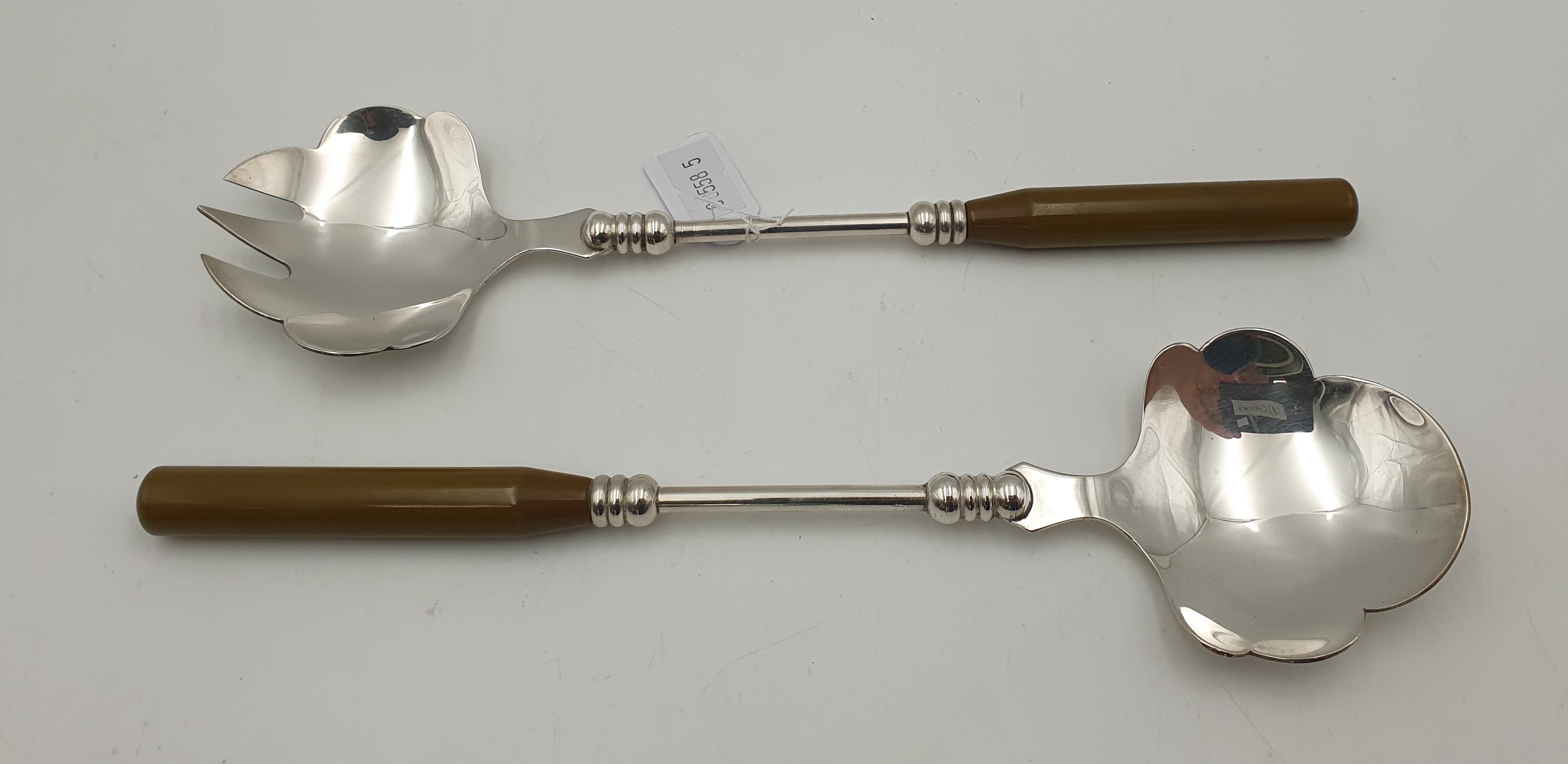 A Pair Of Vintage Silver Plated Servers