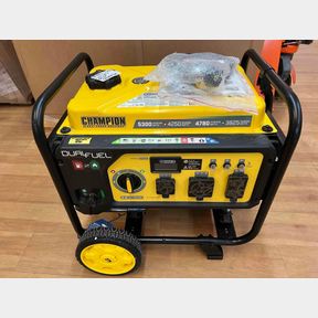 Champion Power Equipment Dual Fuel Generator 4250W 224cc Recoil Start CO Shield - KK1
