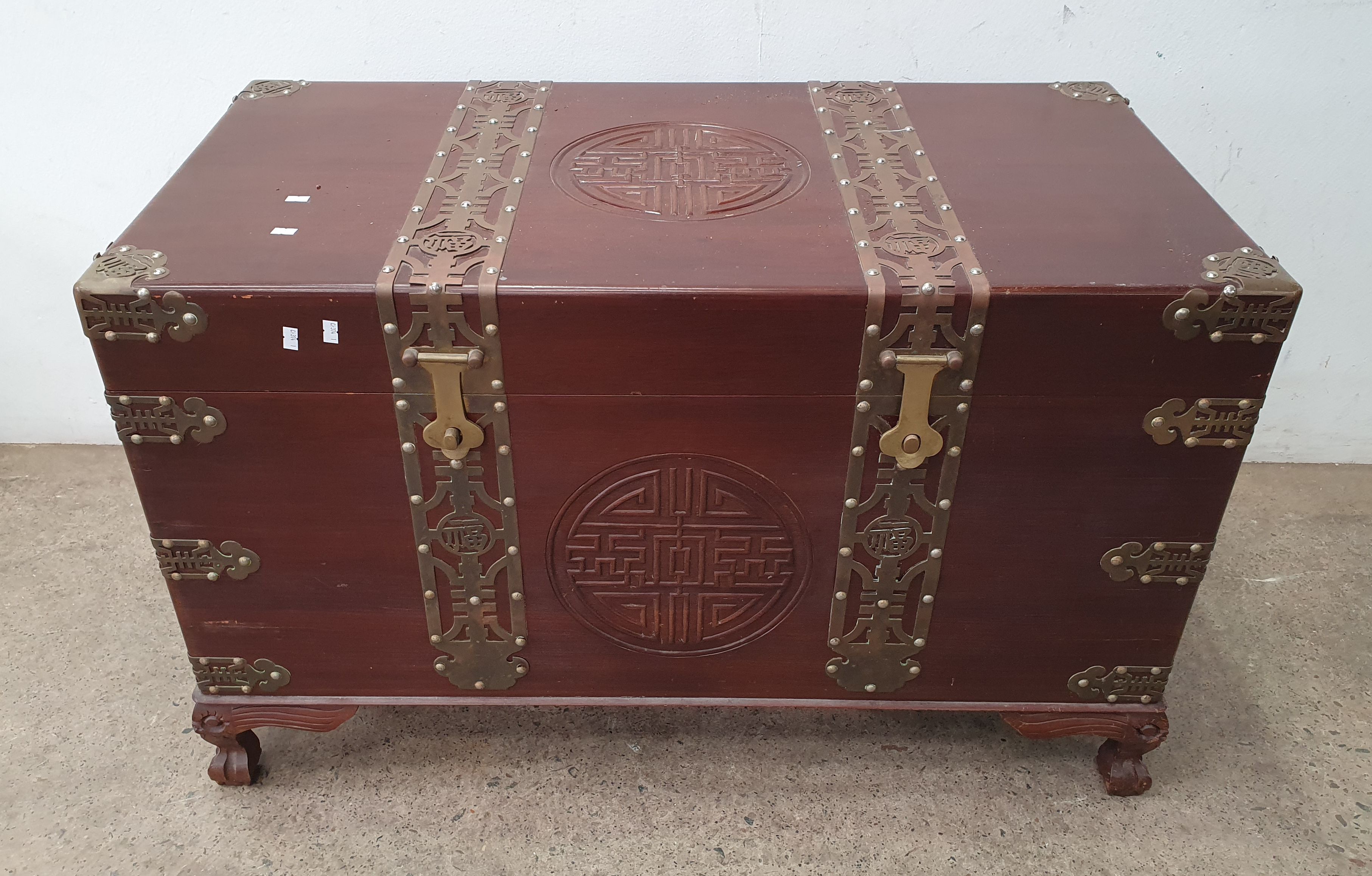 A Chinese Camphor Wooden Chest