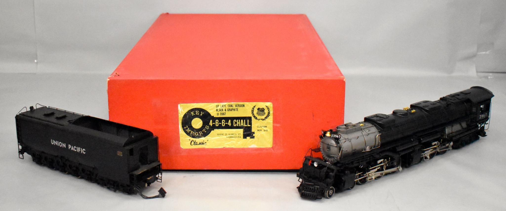 Key Import 2-Rail O scale brass Union Pacific 4-6-6-4 Challenger