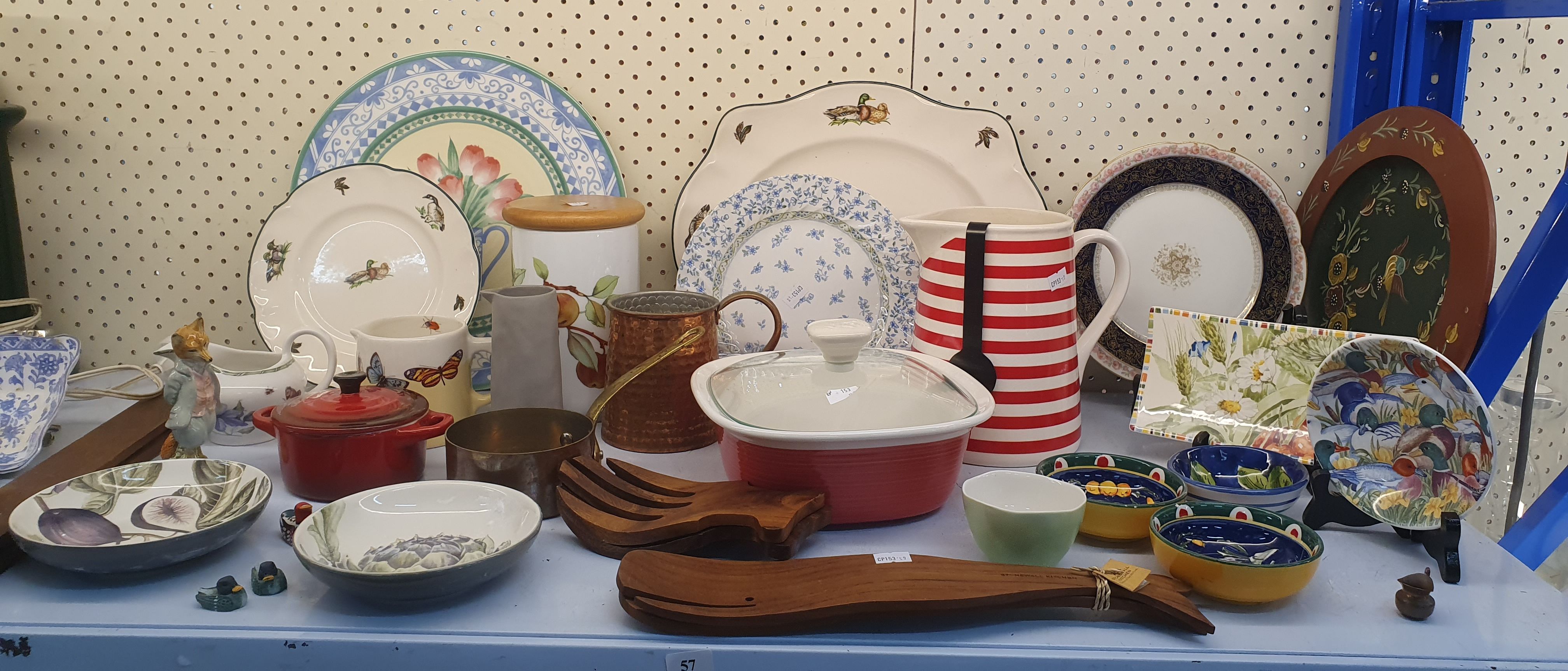 A Selection Of Kitchen And Serving Ware