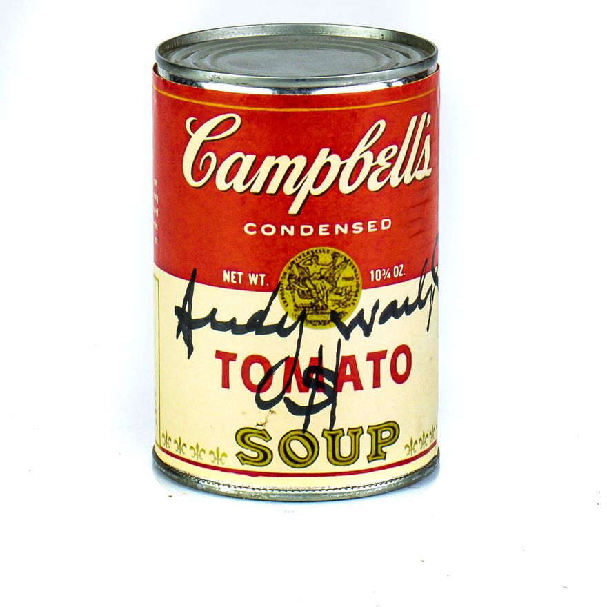 Soup Can, Attributed to Andy Warhol