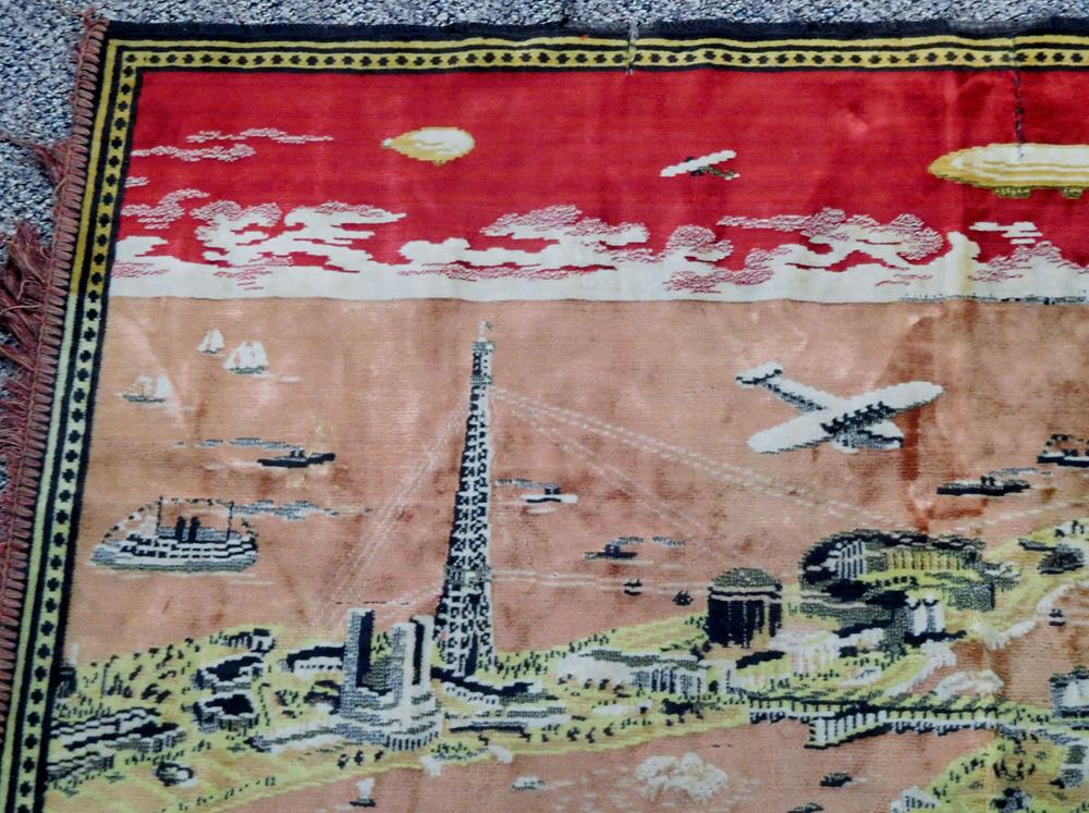 1933 Chicago Worlds Fair Tapestry