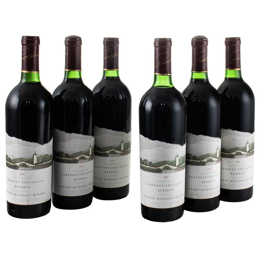 1990 Robert Mondavi Cellars, Cabernet Sauvignon Reserve, Napa Valley, California