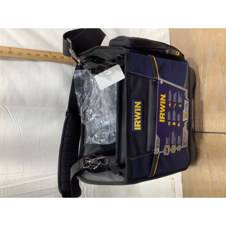 Irwin 12" Tool Tote, 37 Pockets And Slots