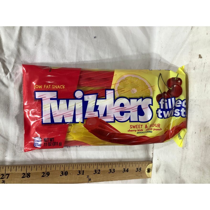 11oz Bag Of Twizzlers Filled Twists- Sweet Cherry Kick & Sour Citrus Punch