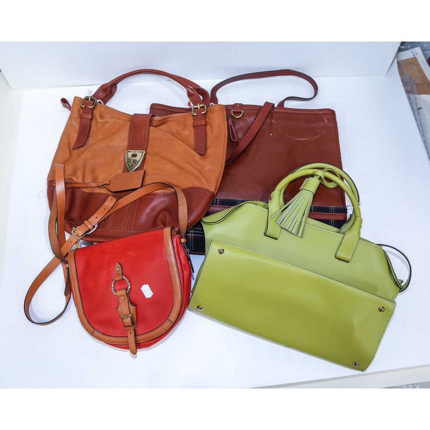 Two Brooks Brothers Bags & Two Handbags