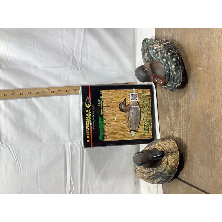 Cherokee Sports Fusion Series 7pc Green-Winged Teal Duck Decoys
