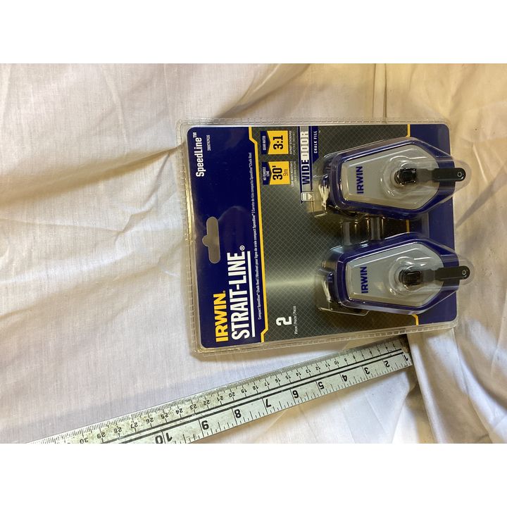 Irwin Strait Line 2pk 30' Chalk Reel