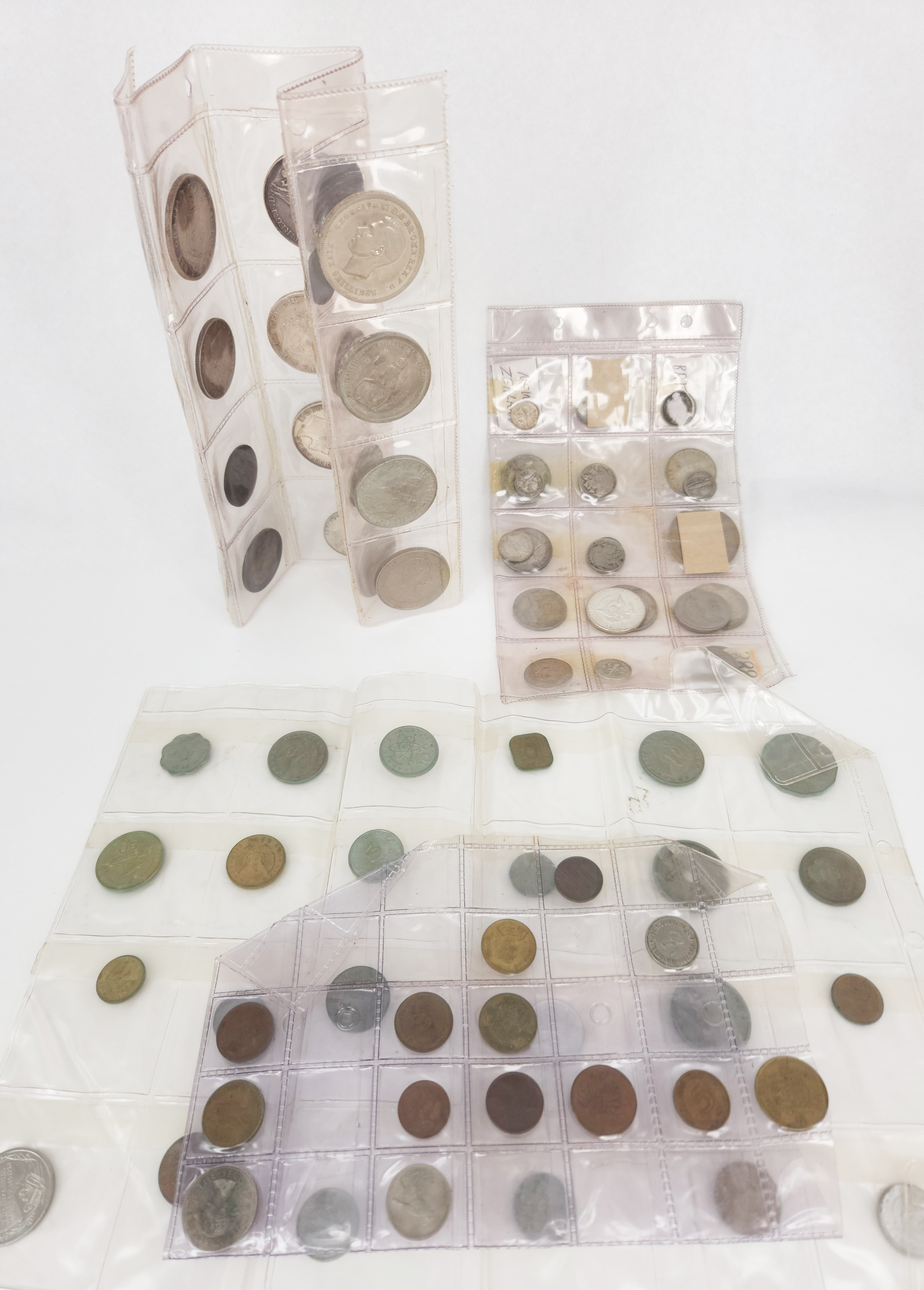 SIXTEEN CROWN-SIZE COINS