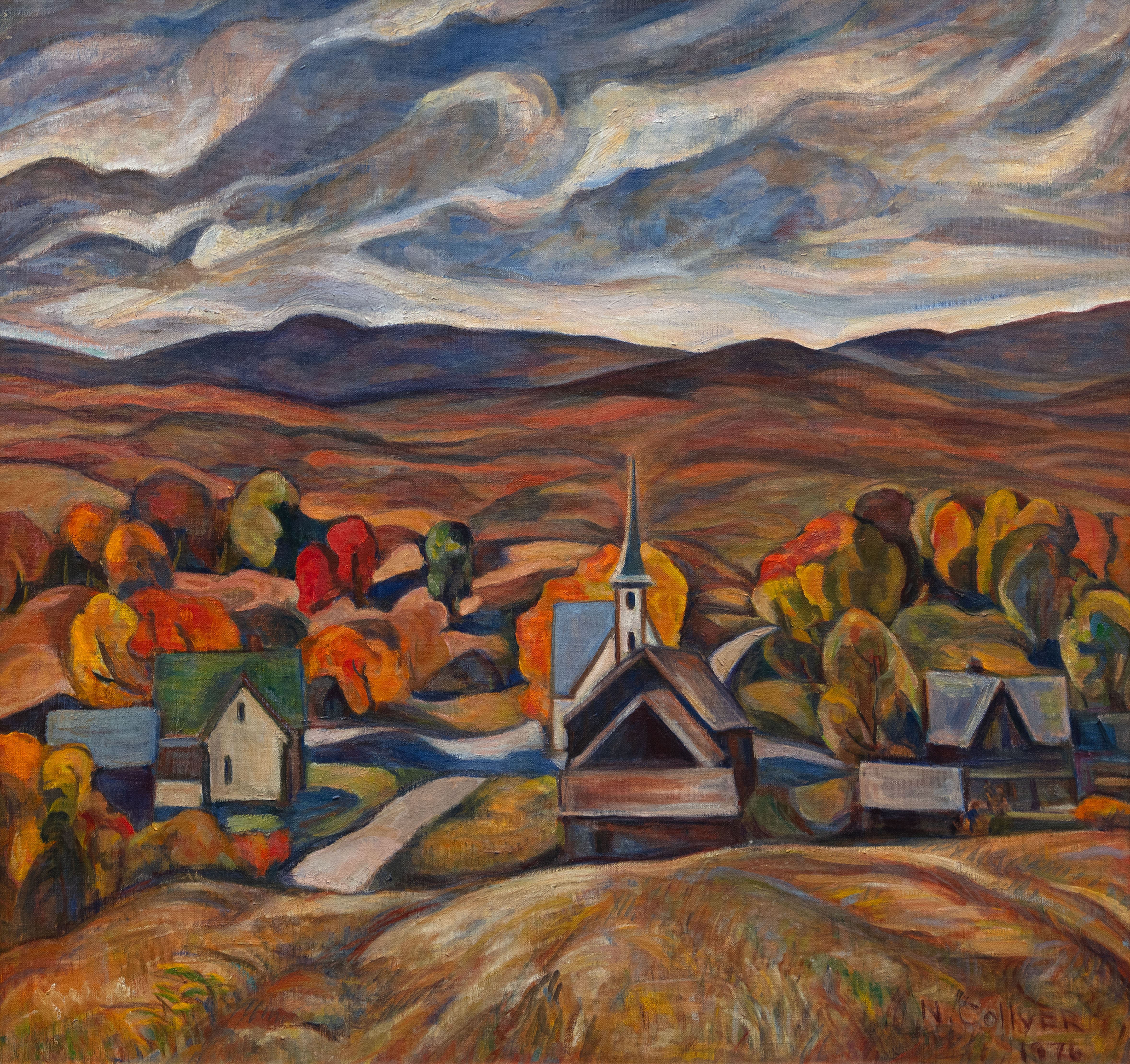 Nora Frances Elizabeth Collyer, Austin, Eastern Townships, Québec, 1976 ...