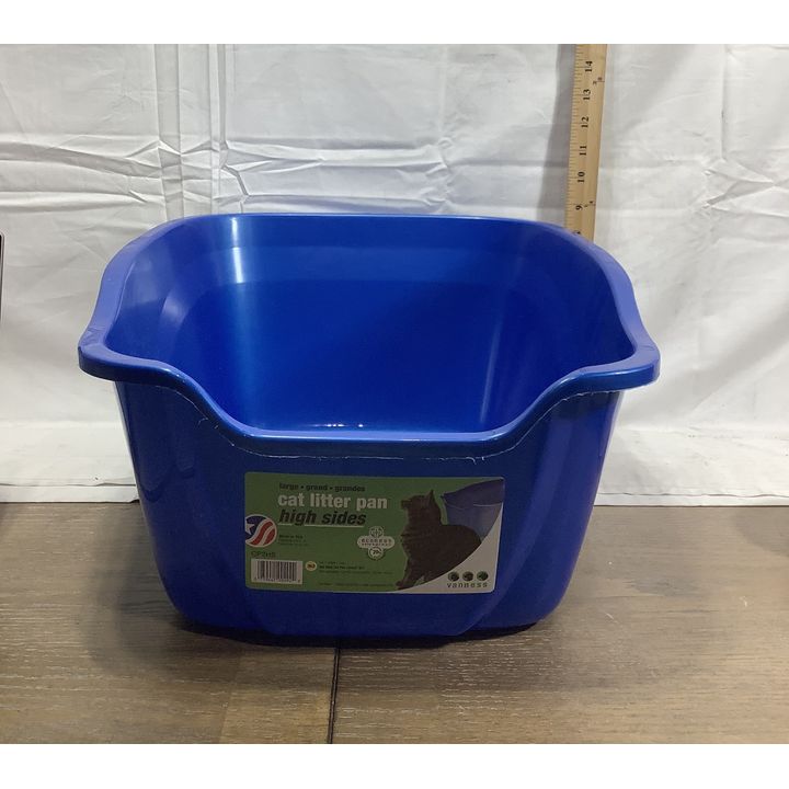 Van Ness Large Cat Litter Pan W/ High Sides 17.5x15x8.5