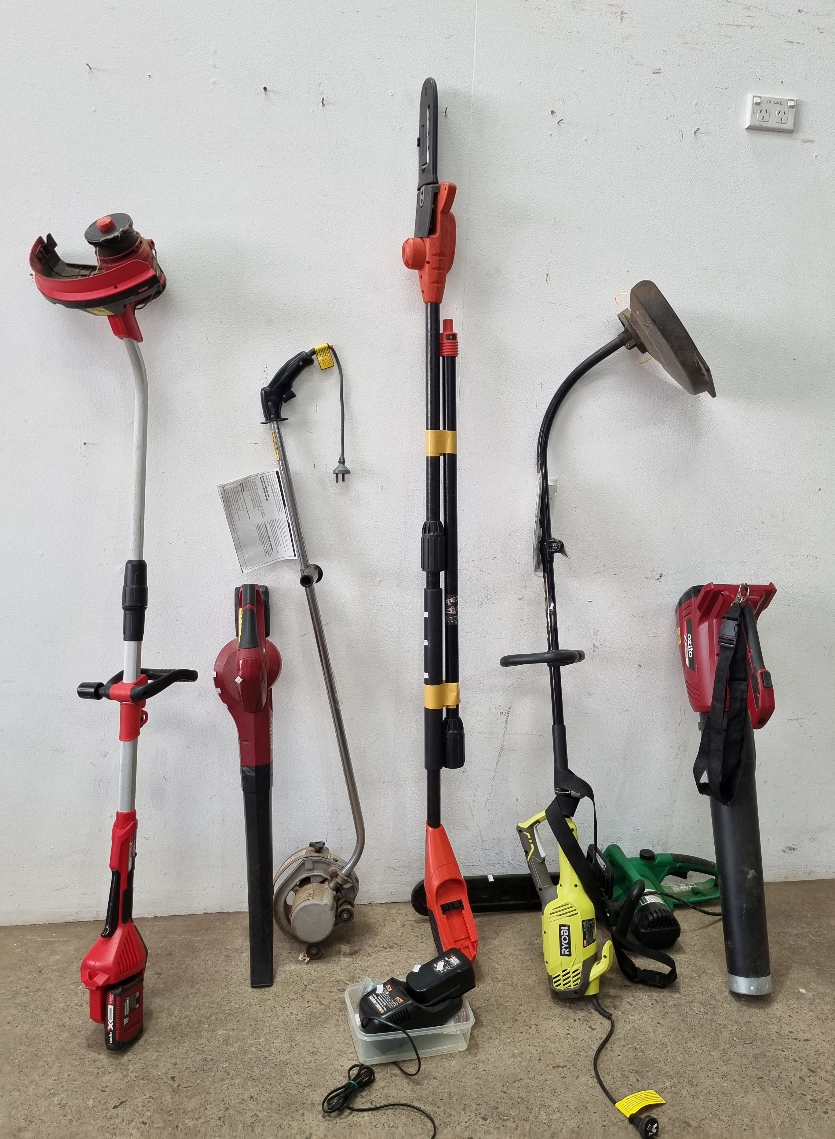 A Group Of Various Garden Tools