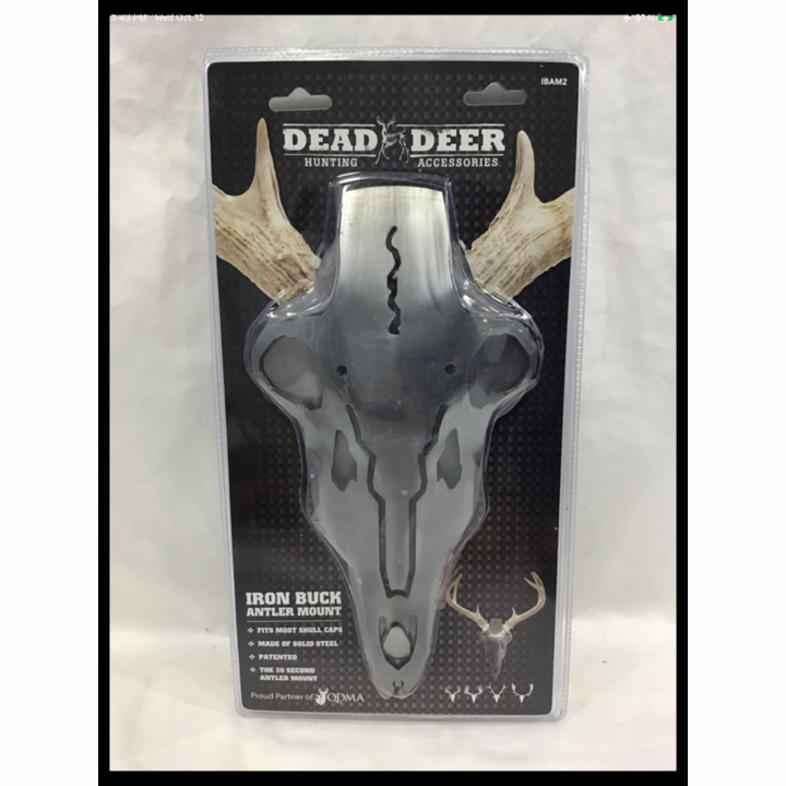 Dead Deer Hunting Accessories Iron Buck Antler Mount