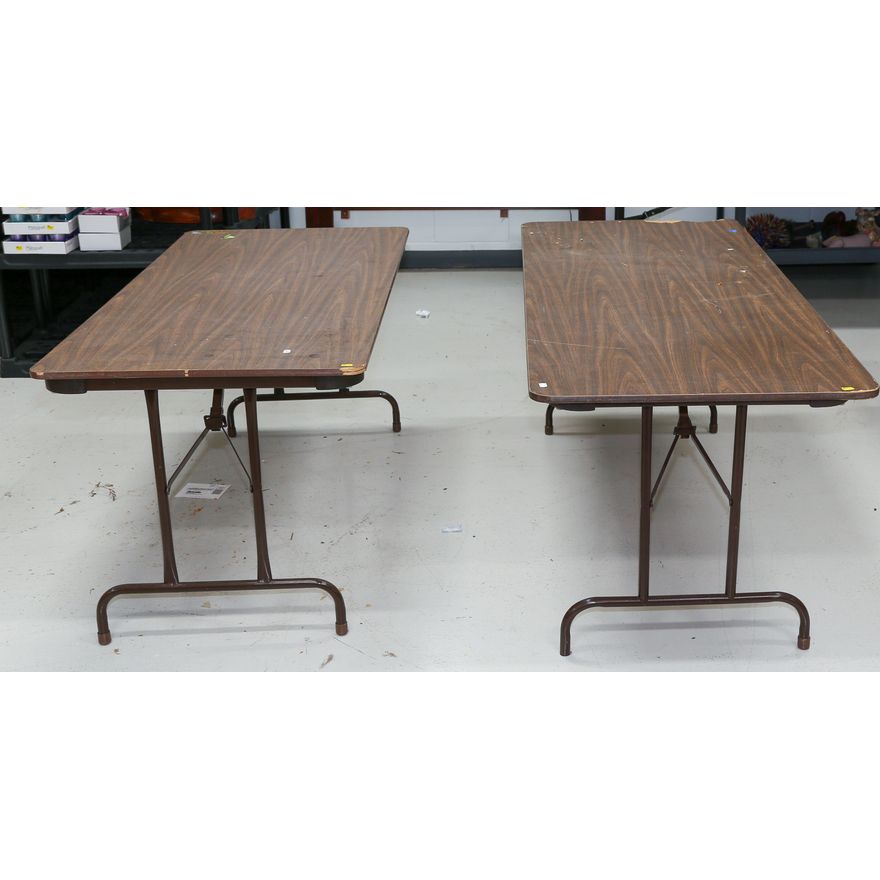 Four Contemporary Folding Tables