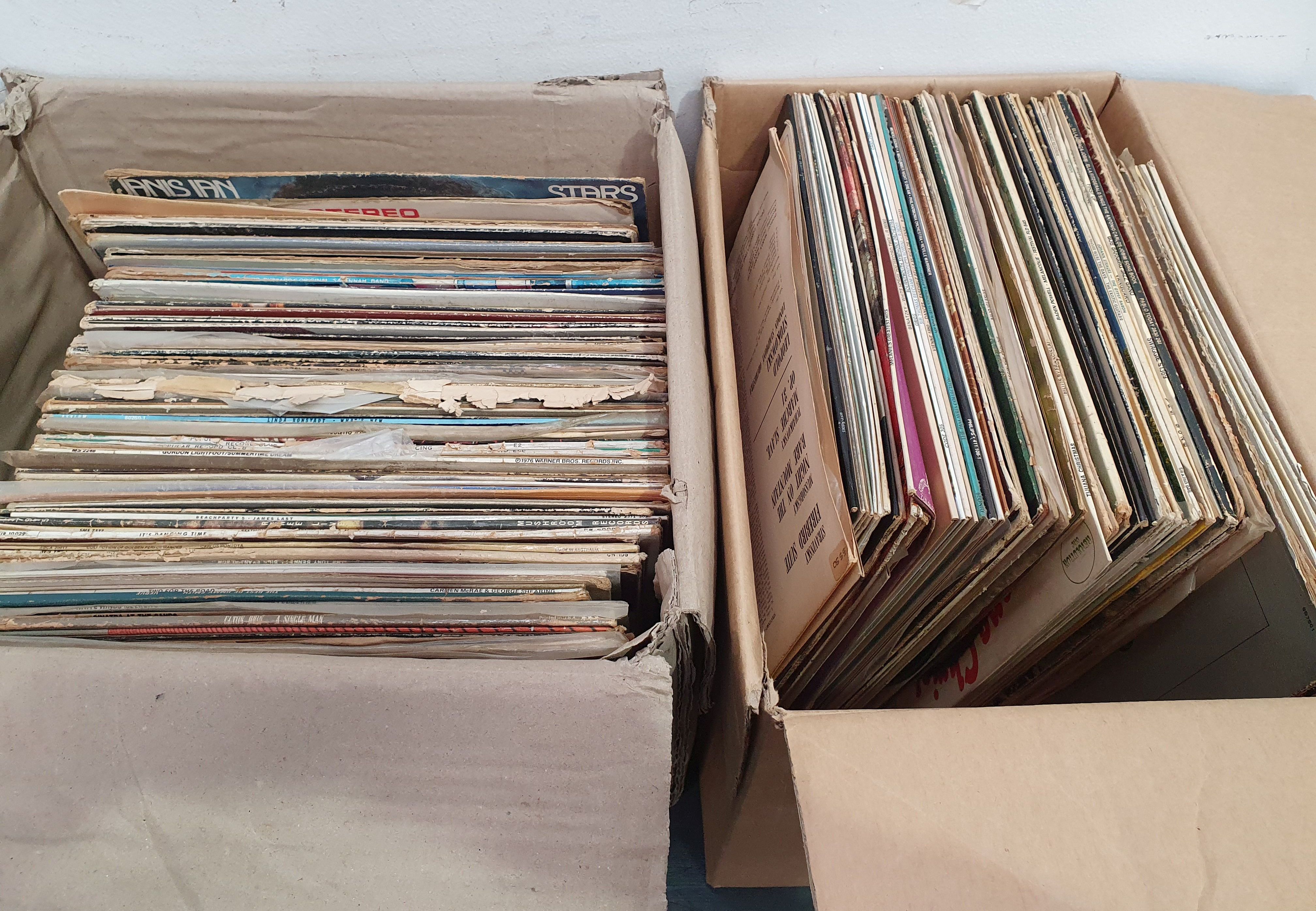 1332 · 2 BOXES OF RECORDS