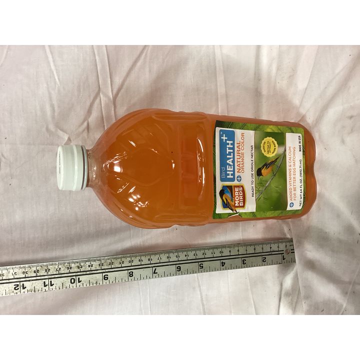 More Birds Bird Health Natural Orange Color Nectar- 64oz