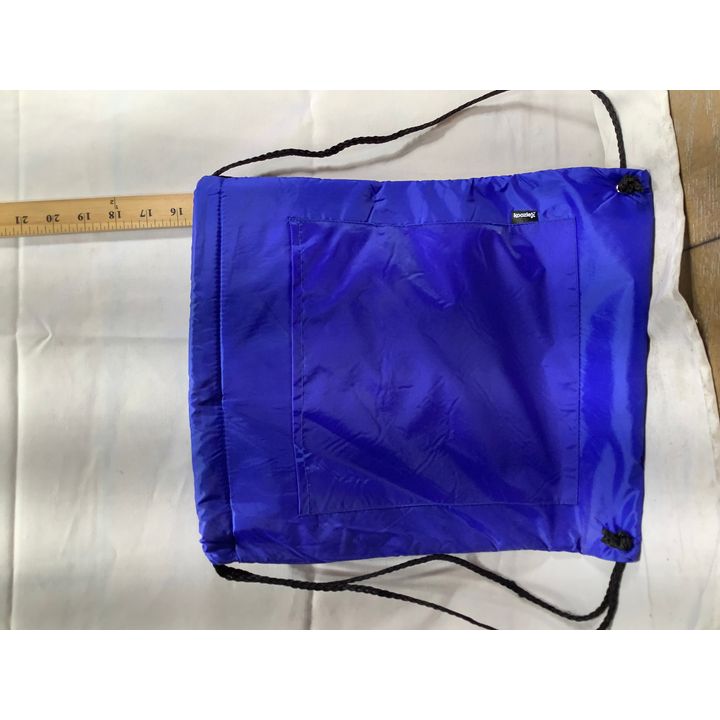 Koozie Blue Drawstring Cooler Bag
