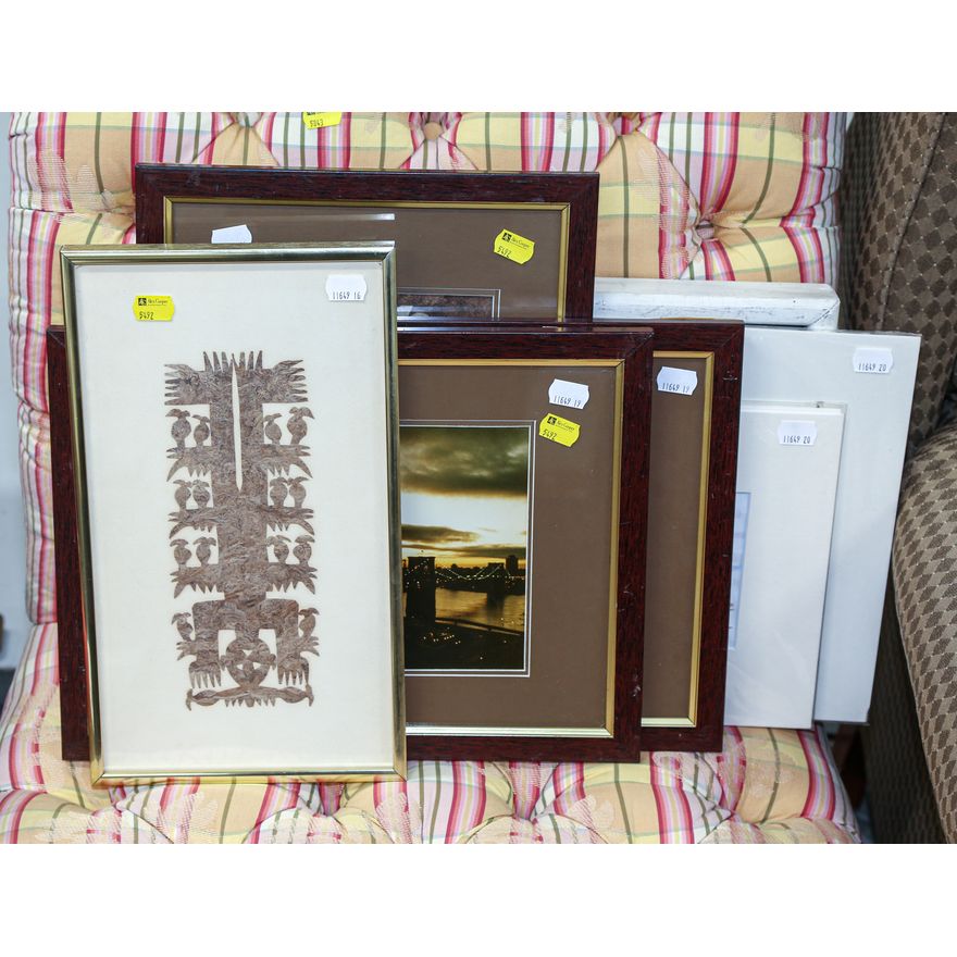 Assortment of Framed & Unframed Artworks & Photos