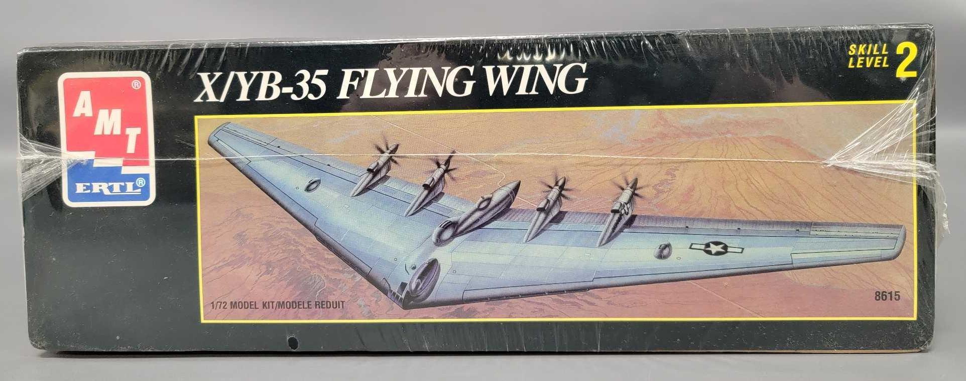 AMT ERTL 1/72 scale X/YB-35 Flying Wing model kit factory sealed