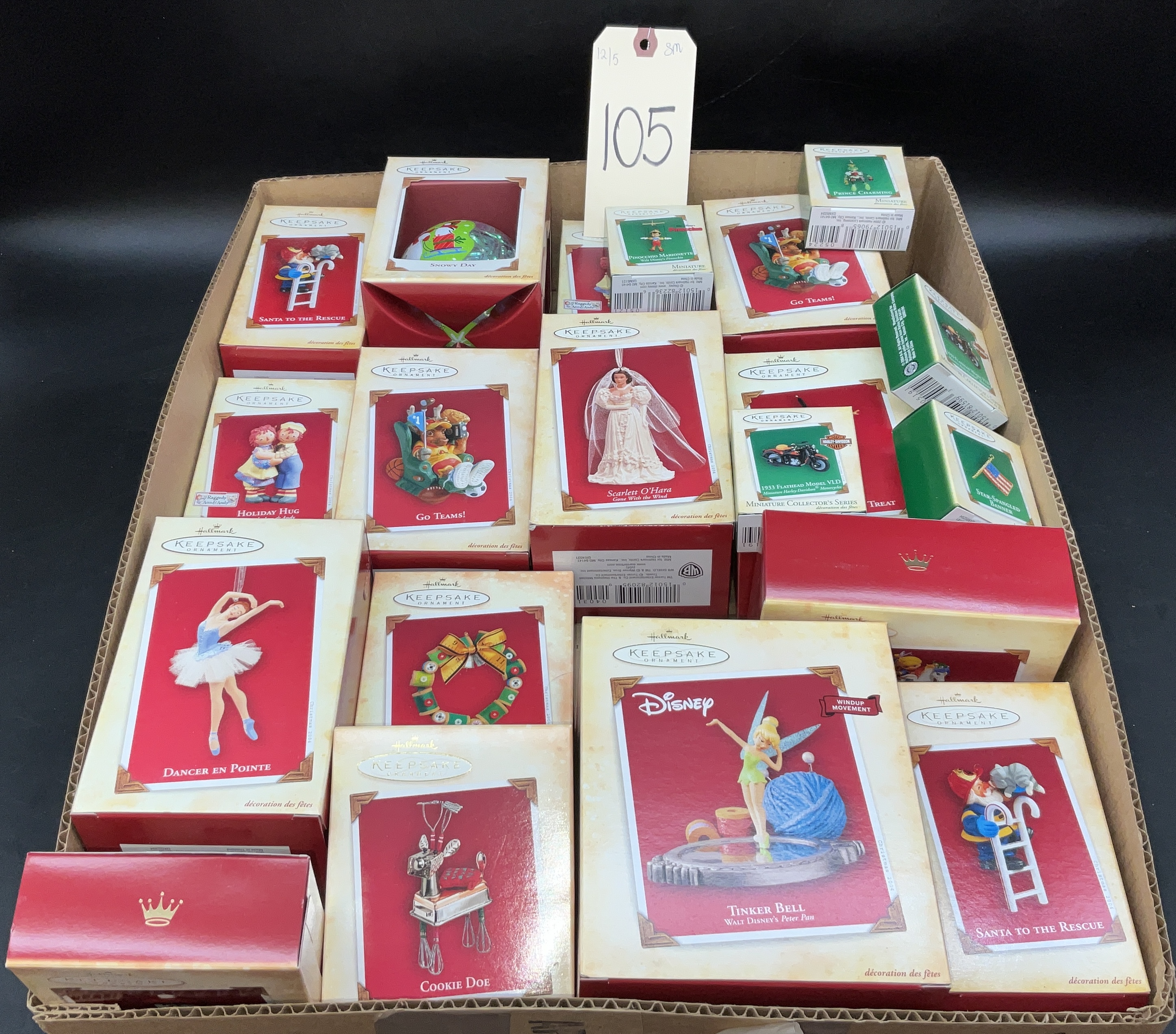 HALLMARK KEEPSAKE ORNAMENTS Teel Auctions