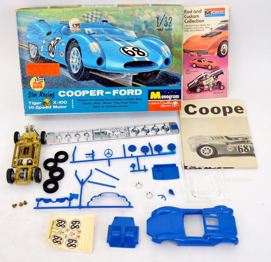 Mini Cooper vintage slot car 1:32 Made in United Kingdom Vintage Toy A