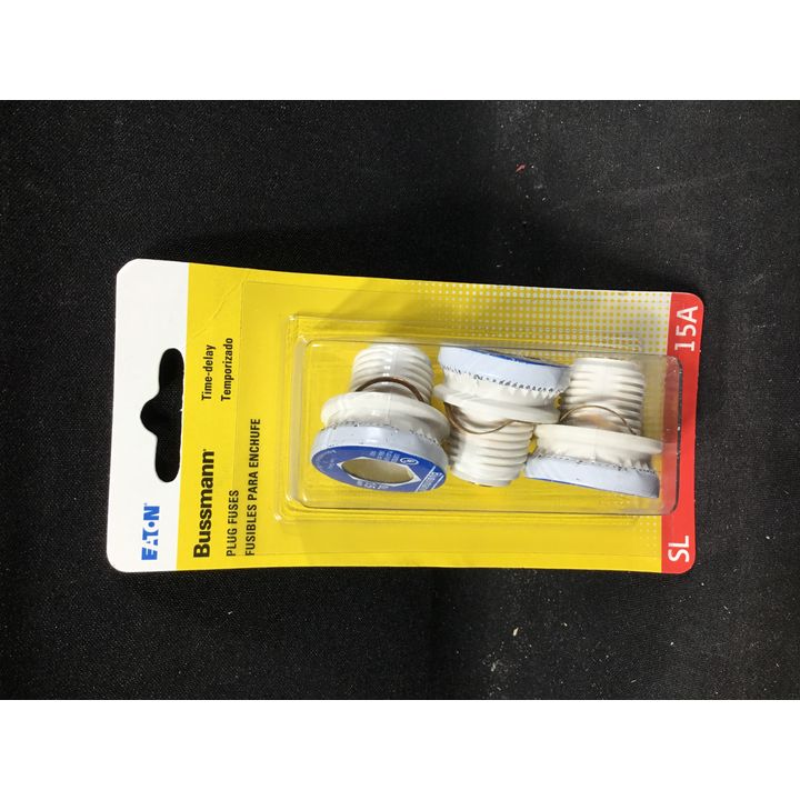 Eaton Bussman Plug Fuses 15A