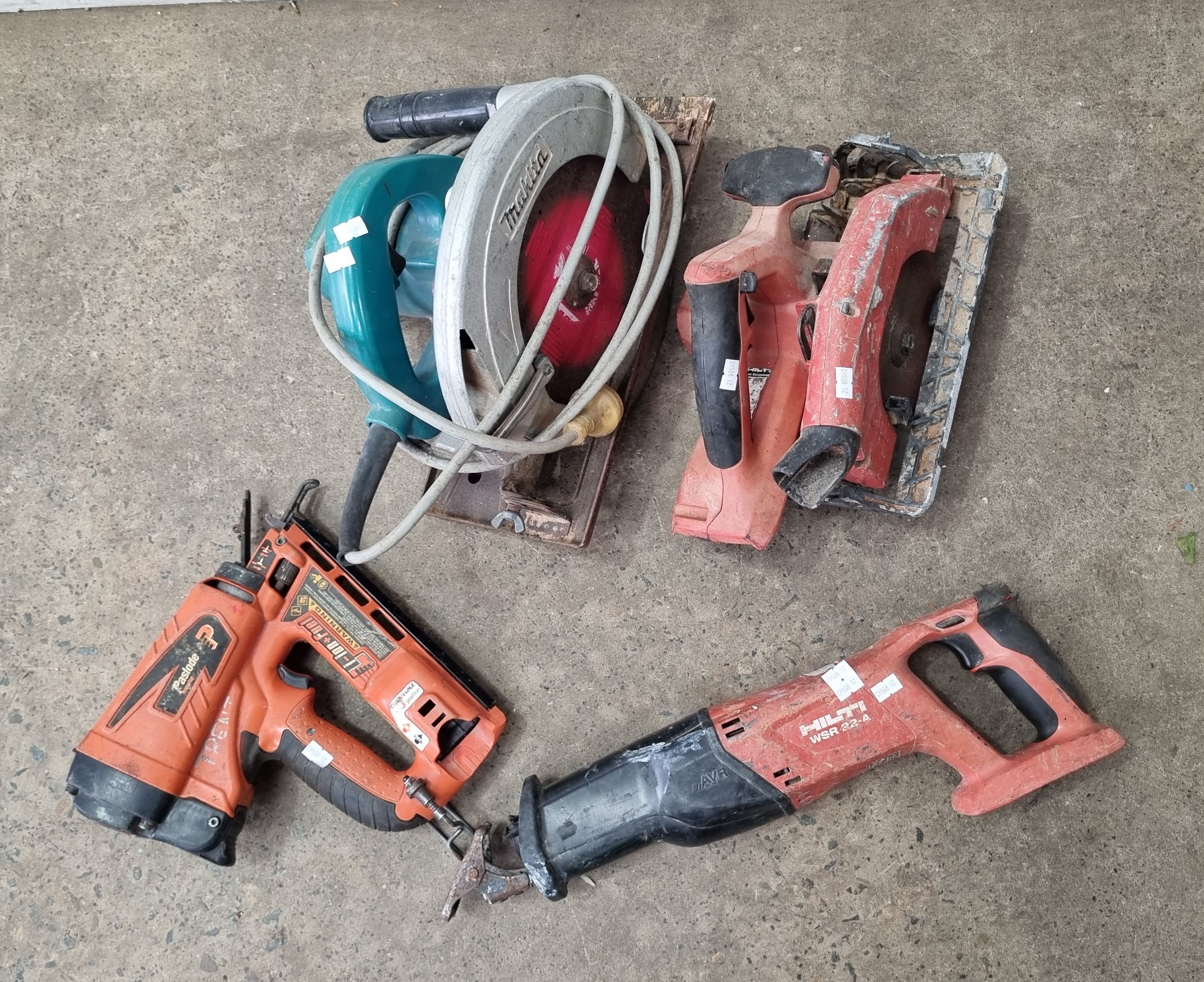A Group Of Power Tools