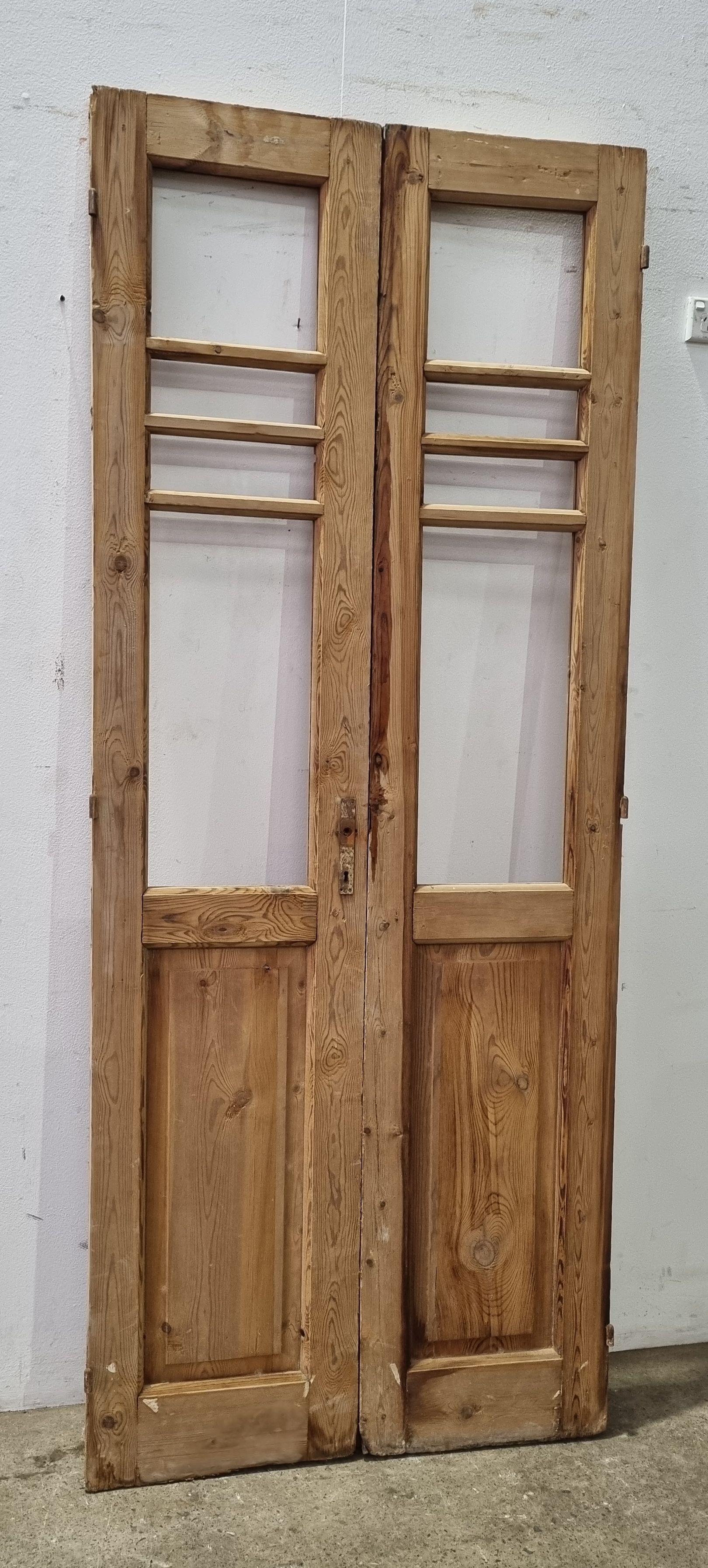1212 · A SET OF FRENCH PROVINCIAL ENTRANCE DOORS