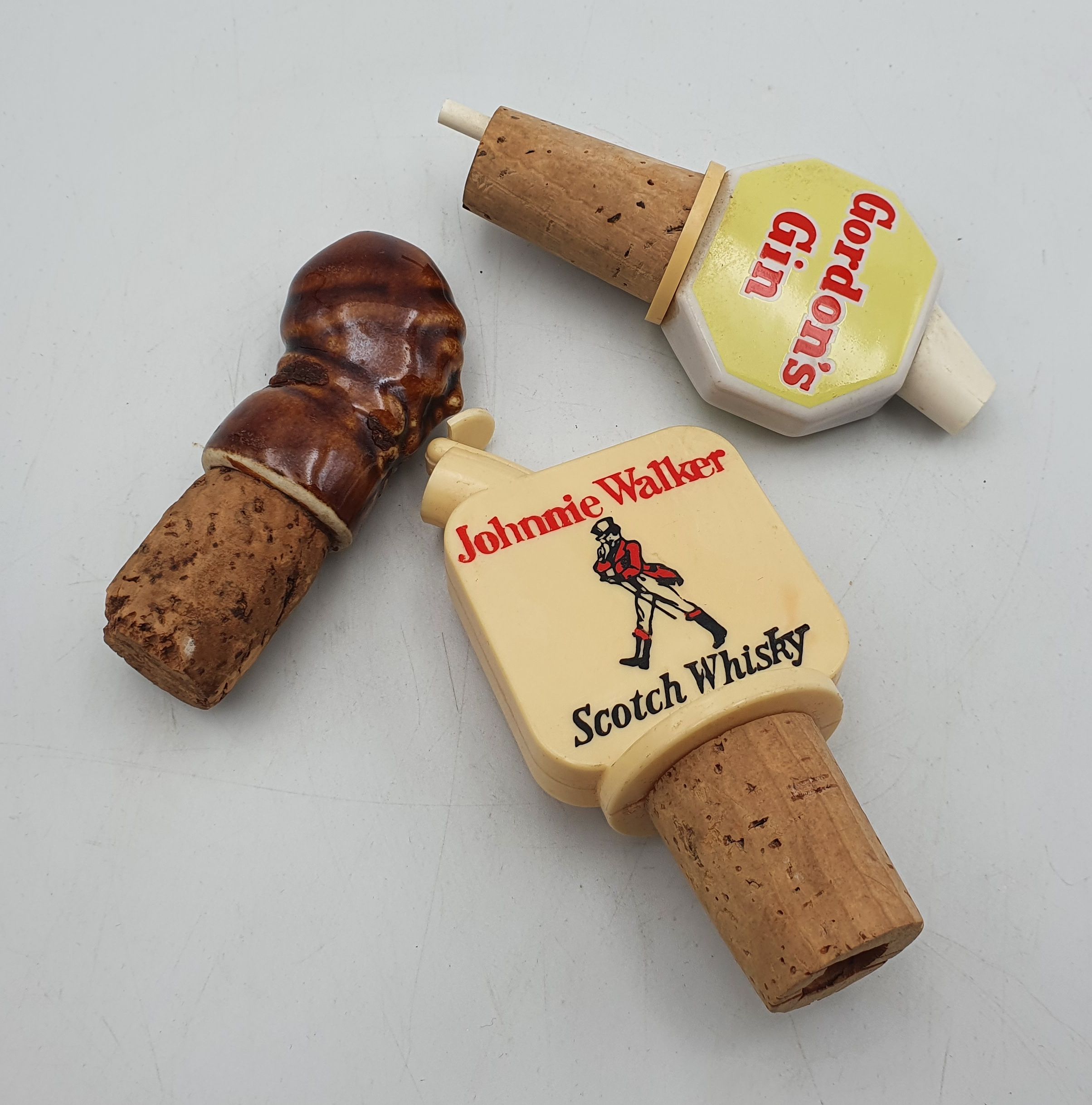 345 · THREE BOTTLE TOPPERS