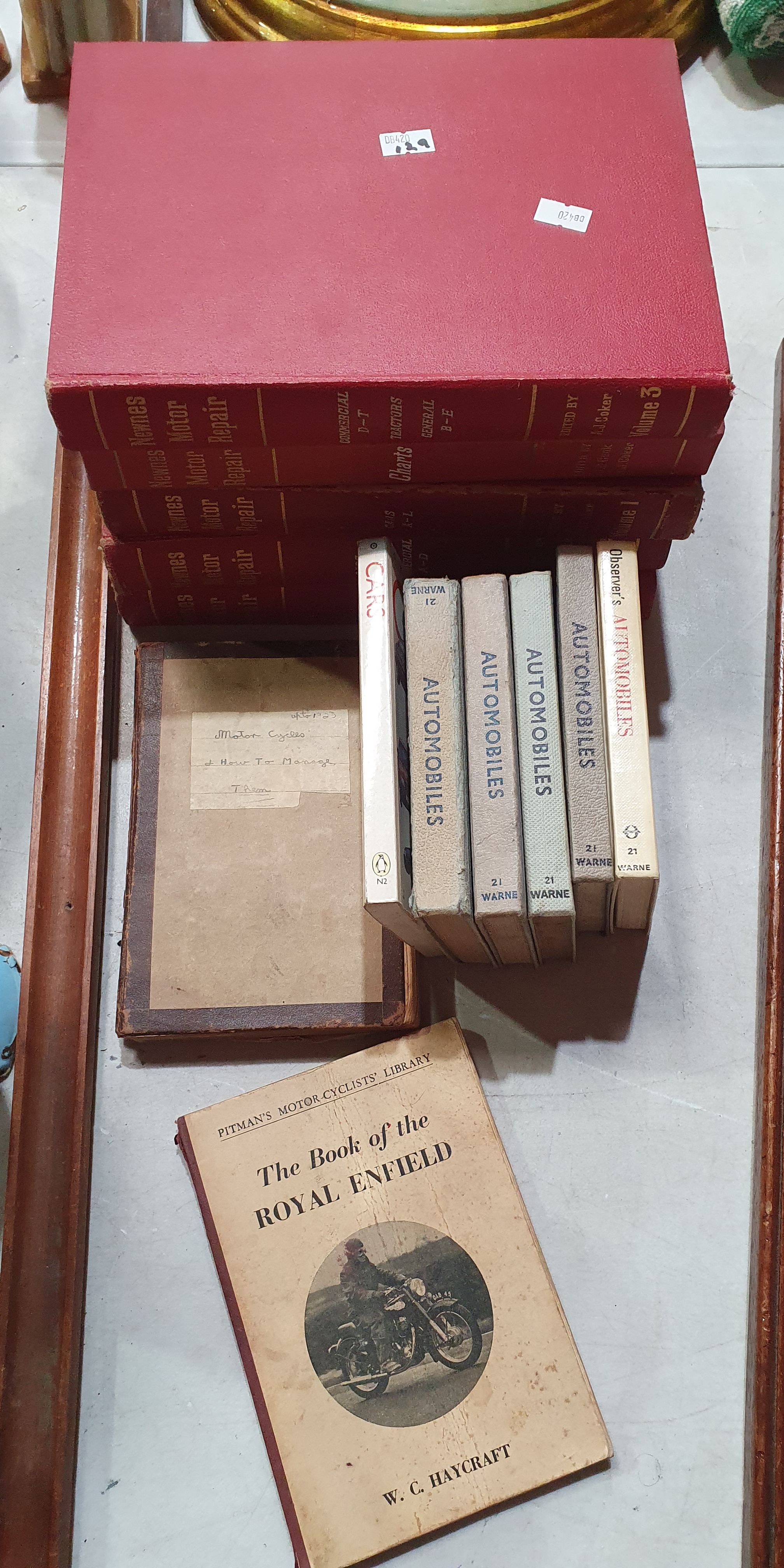 450 · A GROUP OF 20th CENTURY MOTORING RELATED BOOKS