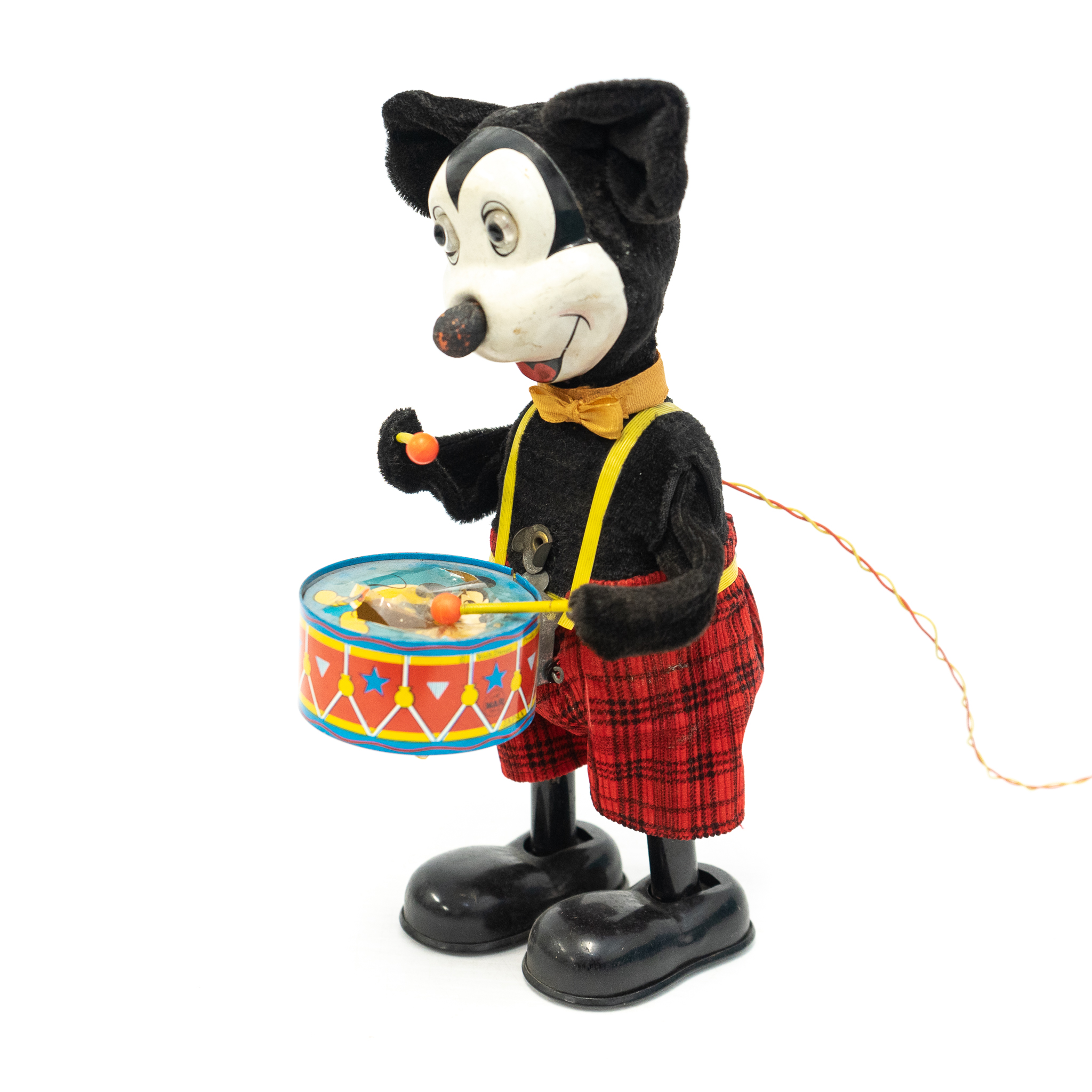 Linemar Mickey Mouse Battery Operated Drummer Toy | Harritt Group, Inc