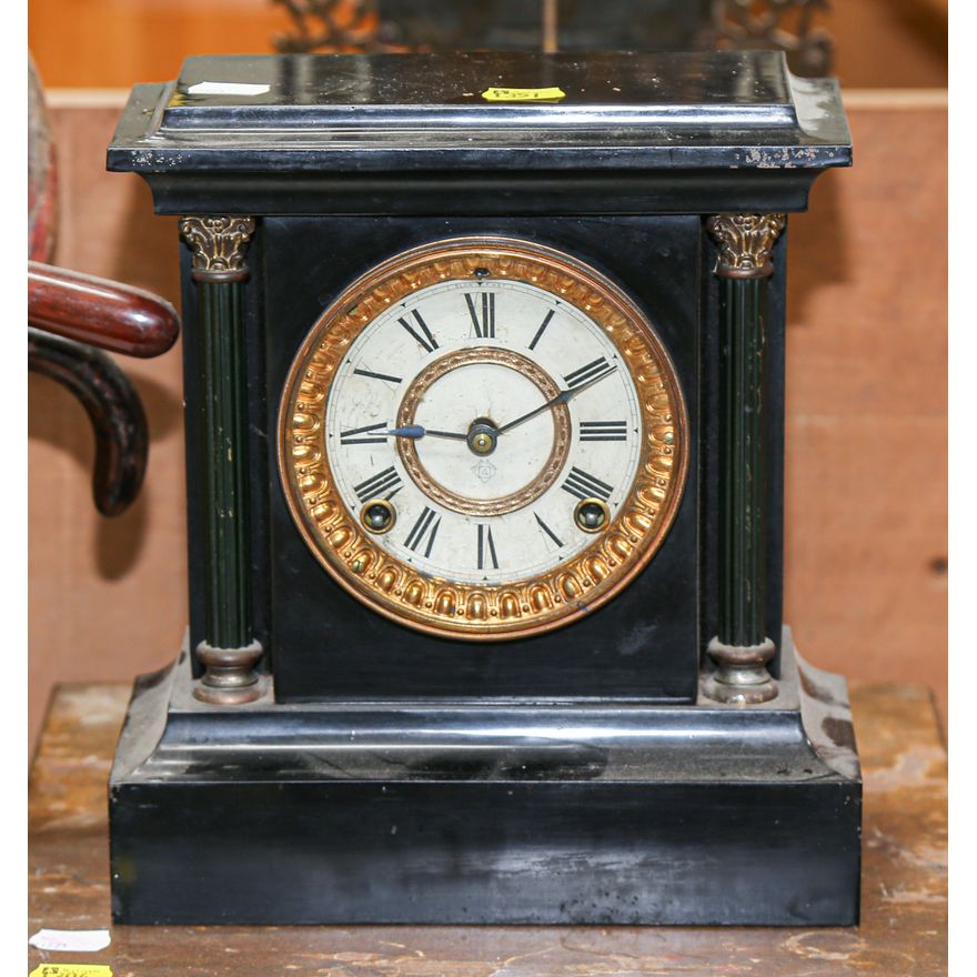Ansonia Cast Iron Shelf Clock