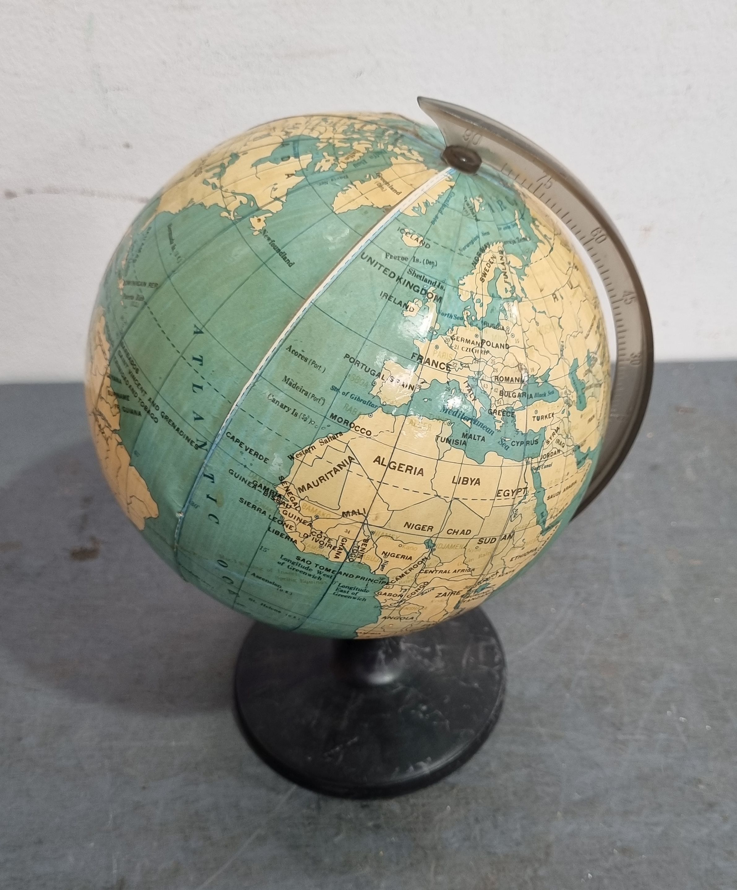 A 1970'S World Globe