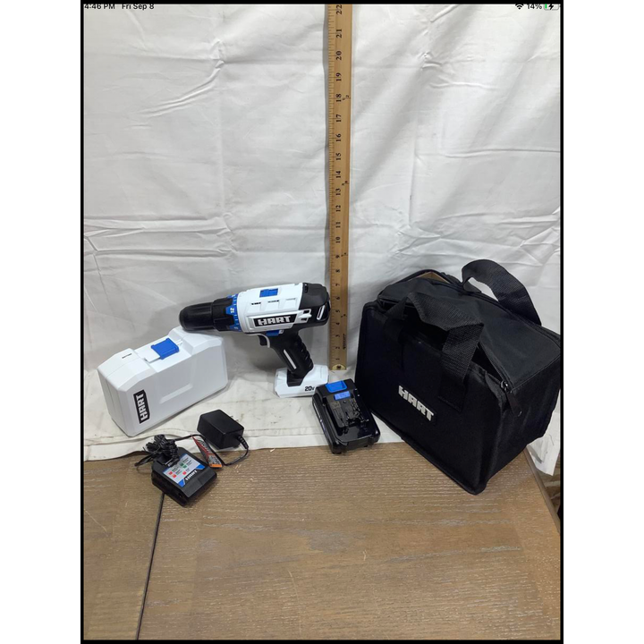 Hart 20V 1/2" Drill/Driver Value Kit