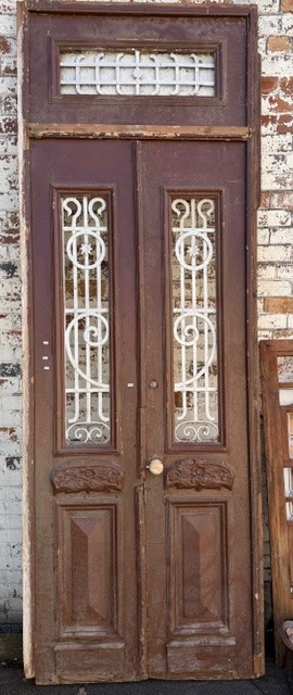 A Set Of Rustic Doors