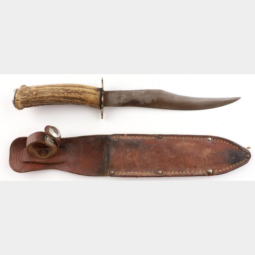 Sold at Auction: Vintage Mexican Horn Handle Knife