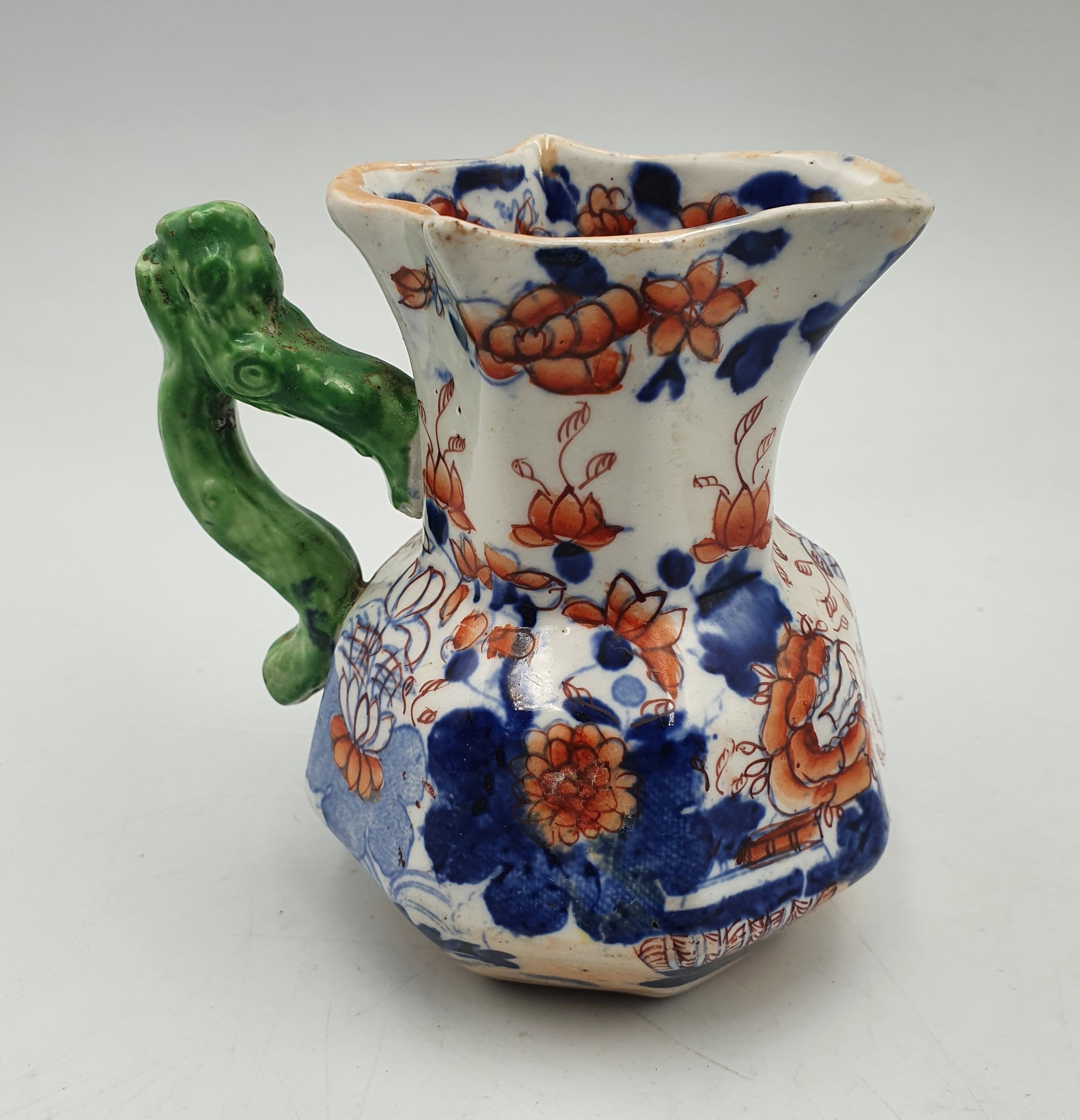 186 · A VICTORIAN MASON'S IRONSTONE CREAMER