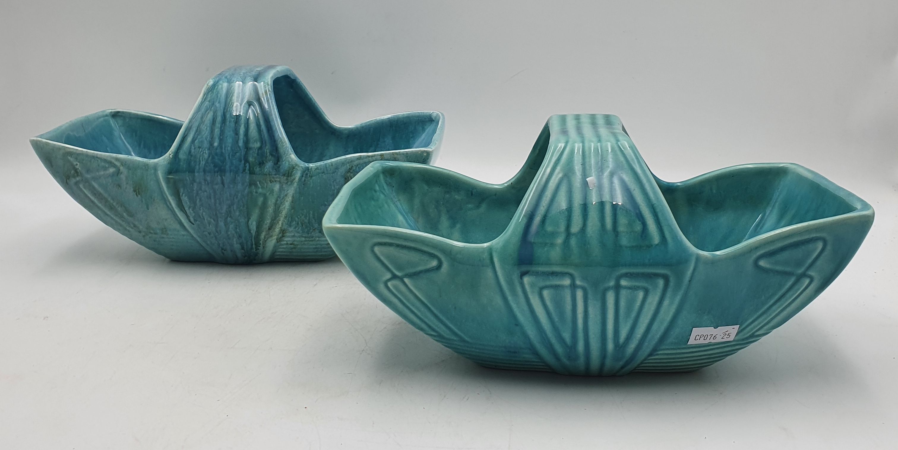 675 · TWO MCP POTTERY BASKETS