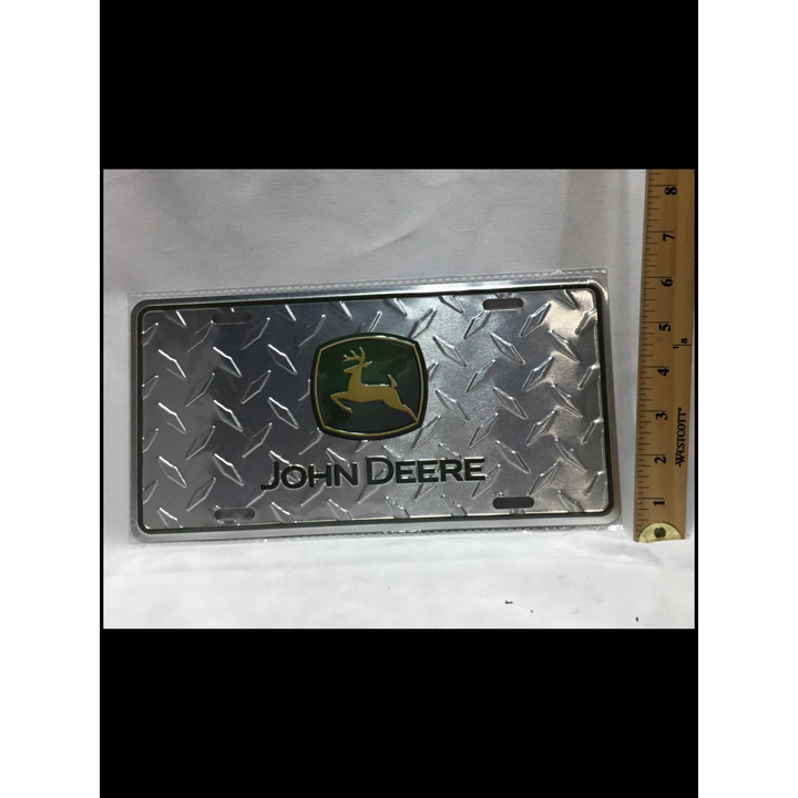 John Deere 12'' x 6'' License Plate