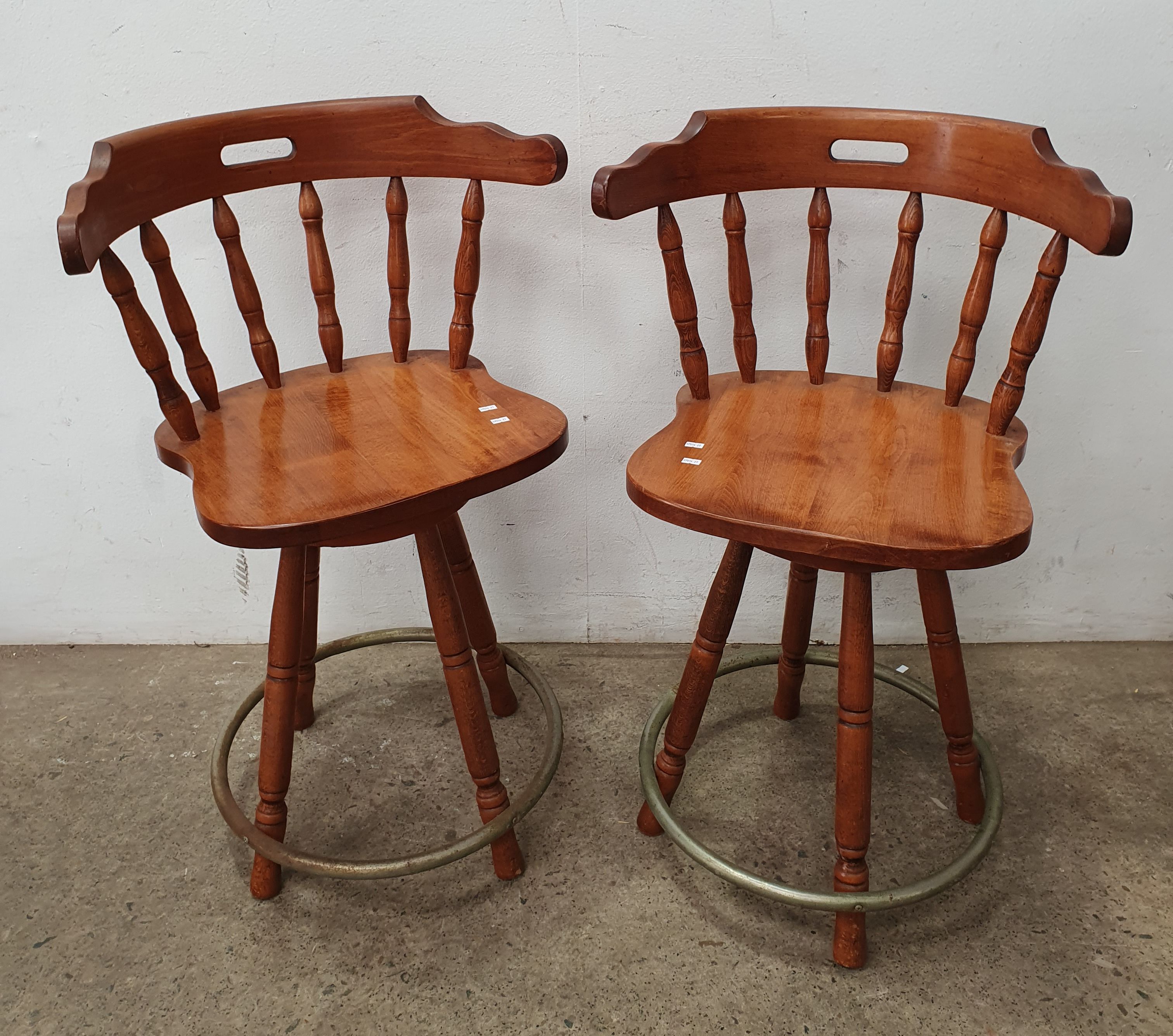 A Pair Of High Stools