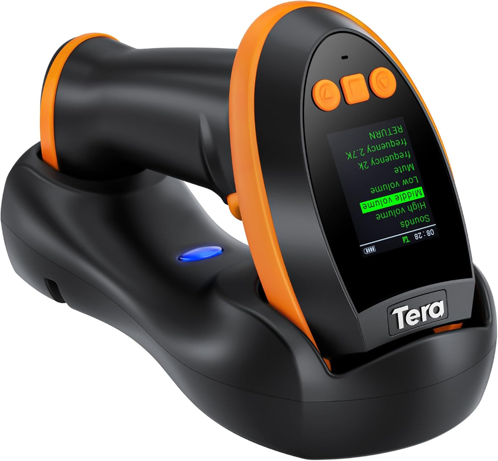 TERA Wireless Barcode Scanner, w/ Screen, Unused | Bid Venues