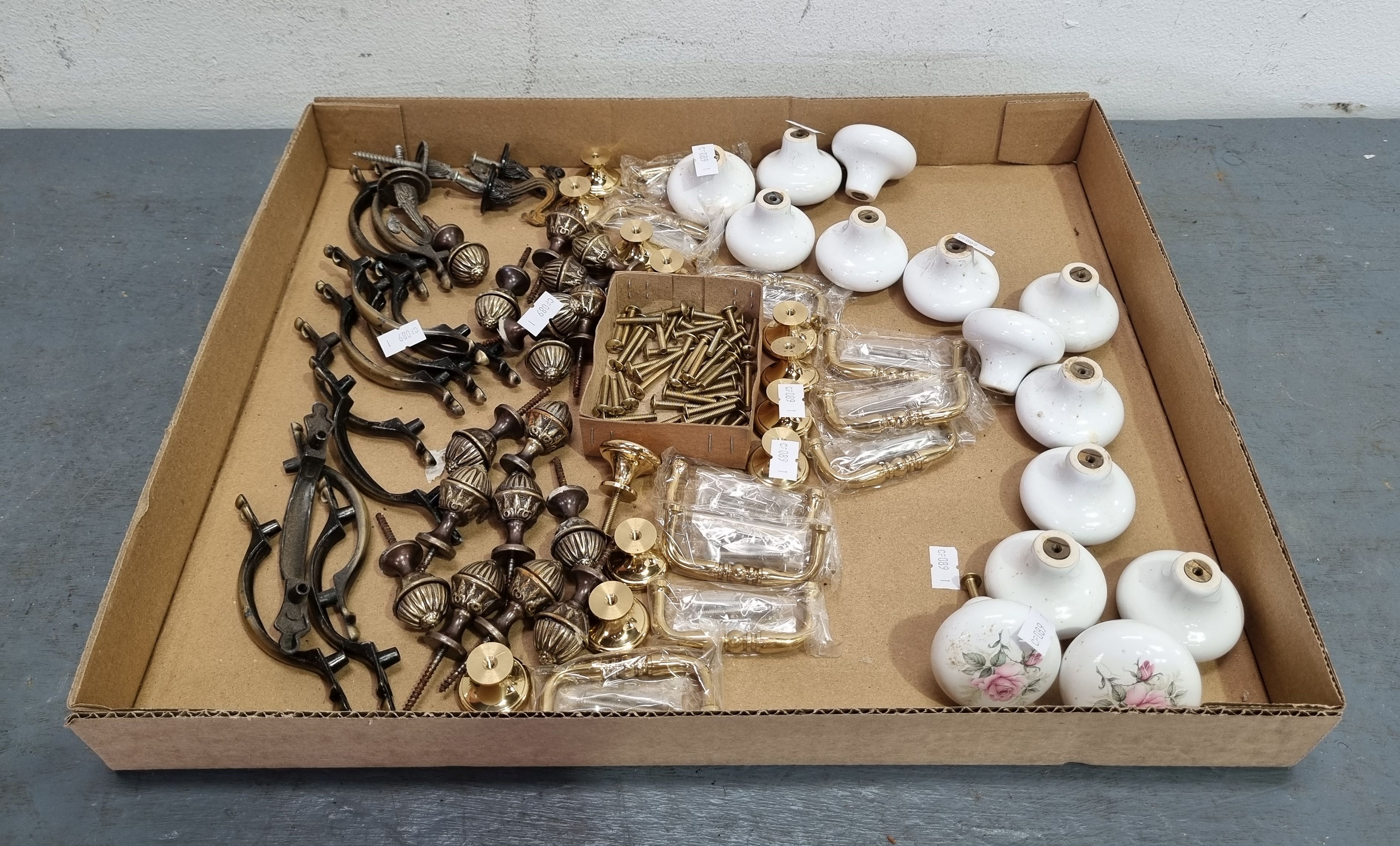 A Group Of Door Hardware