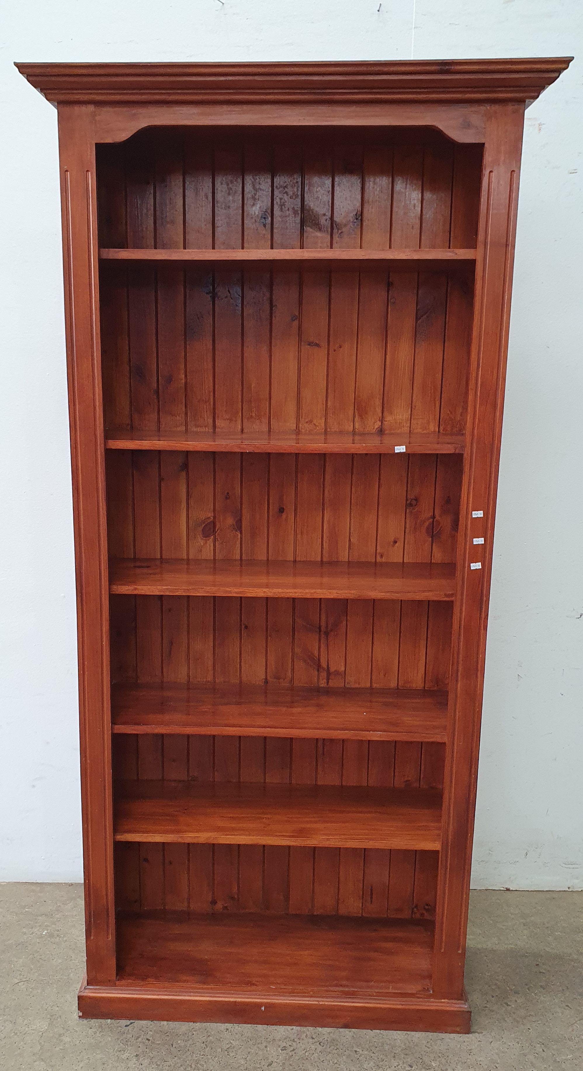 A Large Pine Book Shelf