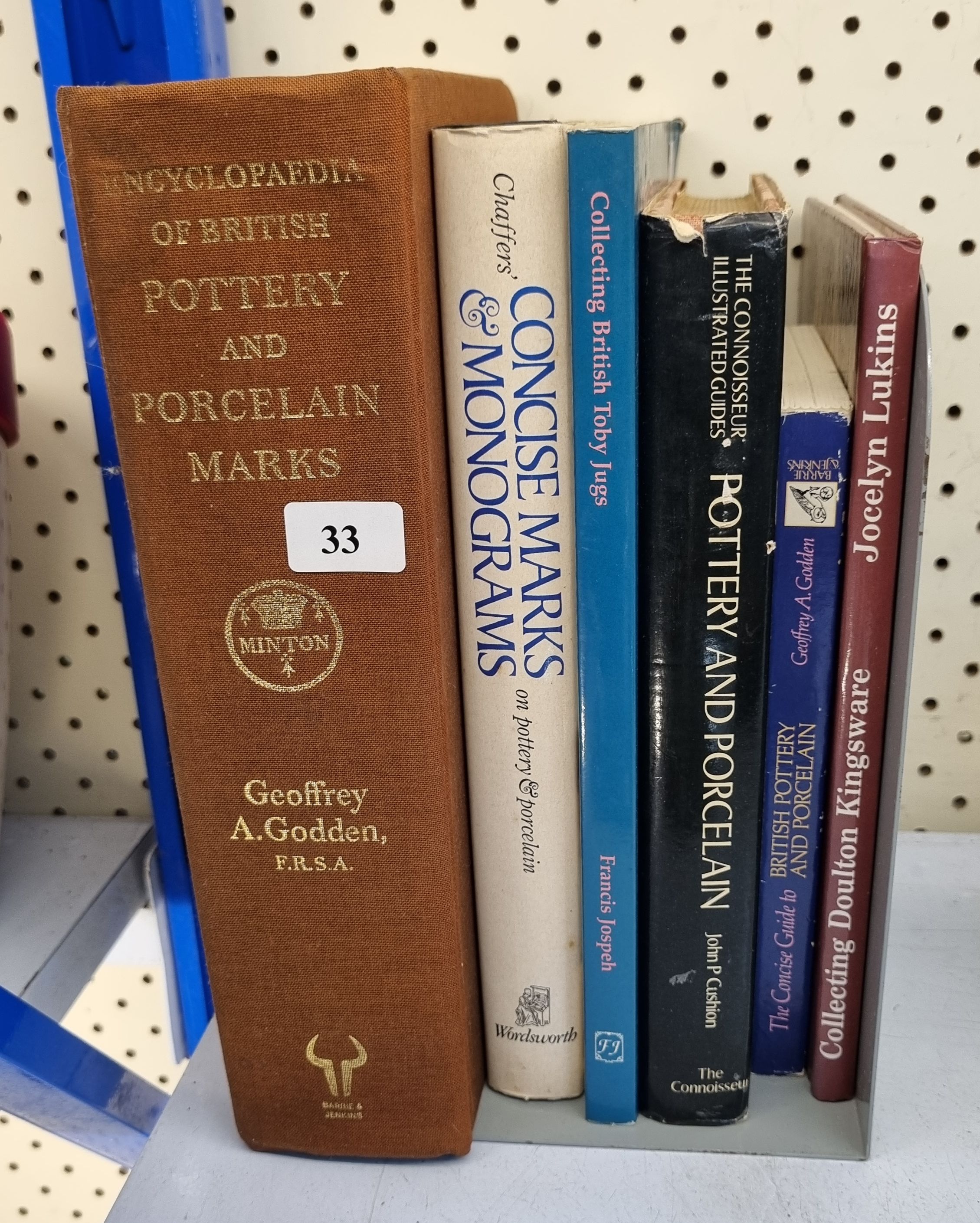 24 · SIX VOLUMES ON BRITISH POTTERY AND MARKS