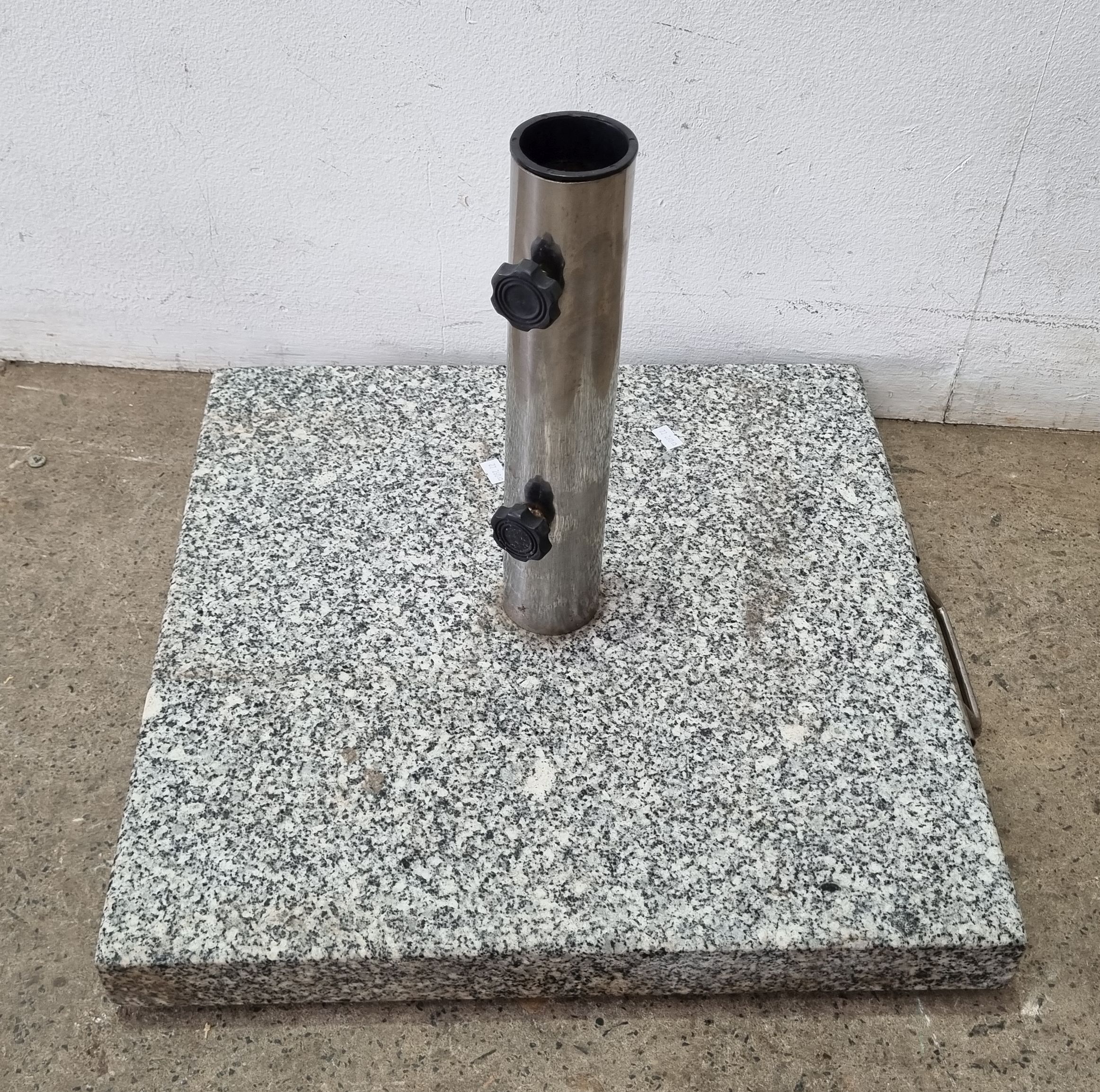 A Granite Based Umbrella Stand
